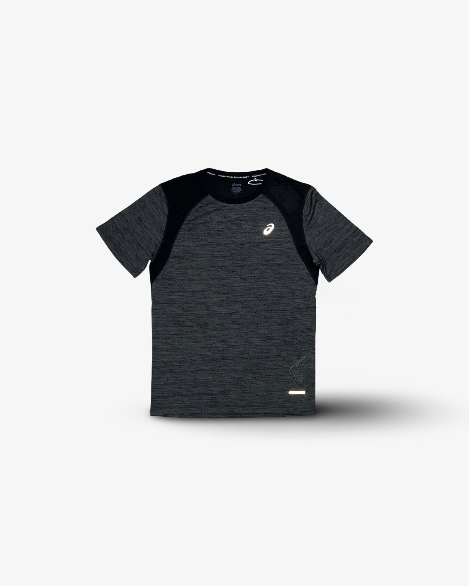 ASICS ROAD T’SHIRT & SHORTS BLACK SET