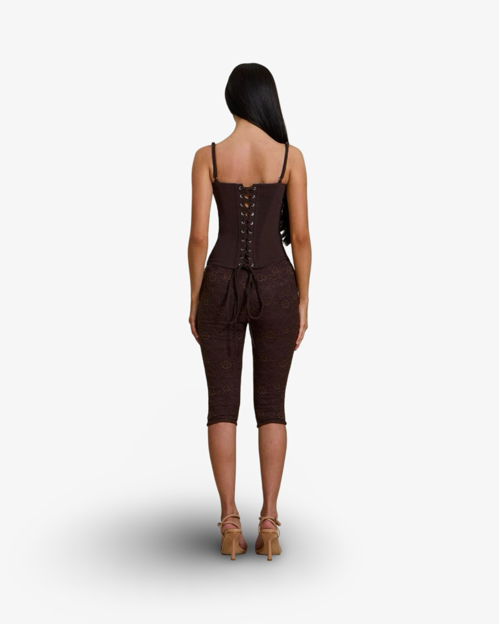 MARS THE LABEL EVERLY CORSET - CHOCOLATE