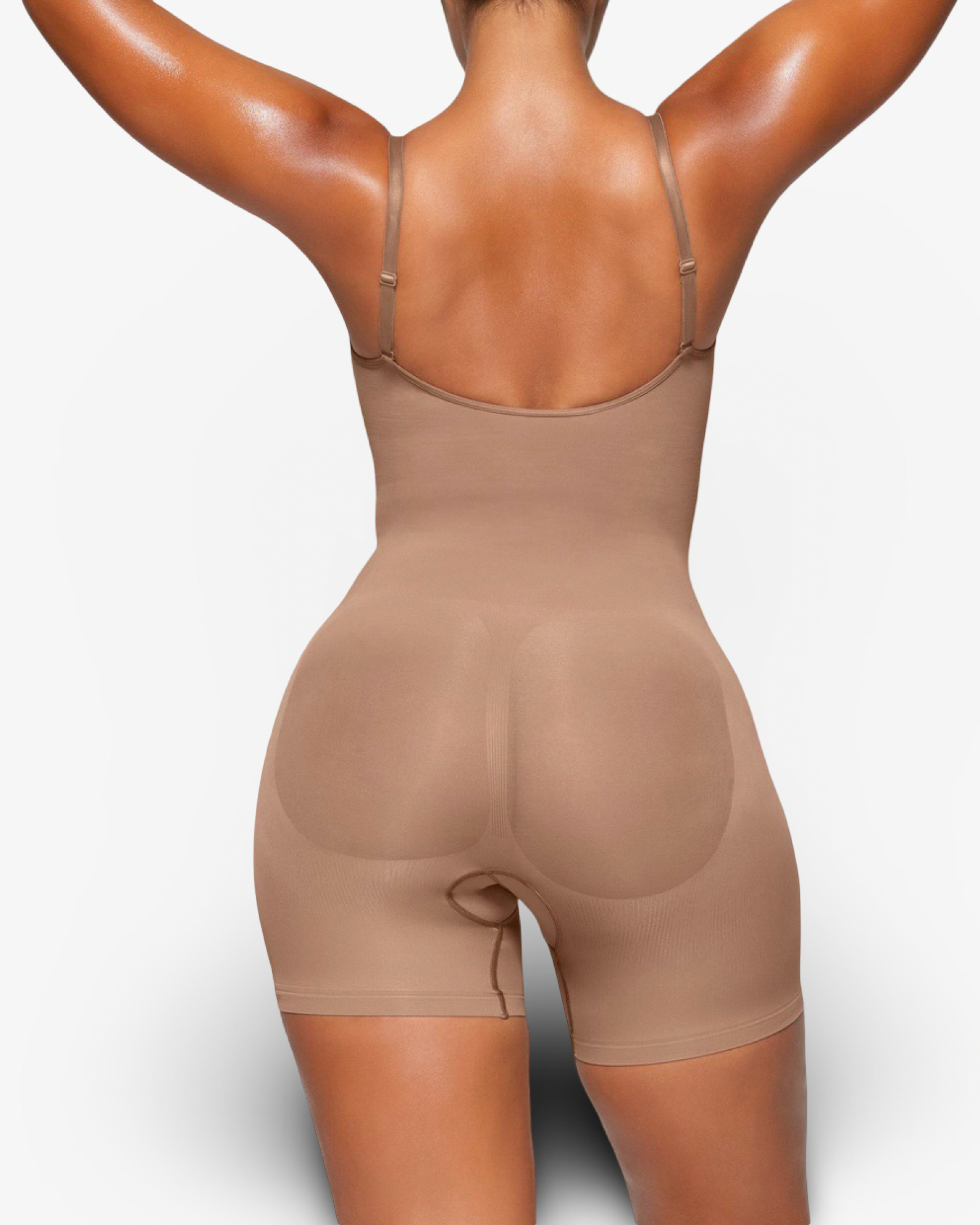SKIMS SEAMLESS SCULPT MID THIGH BODYSUIT - SIENNA
