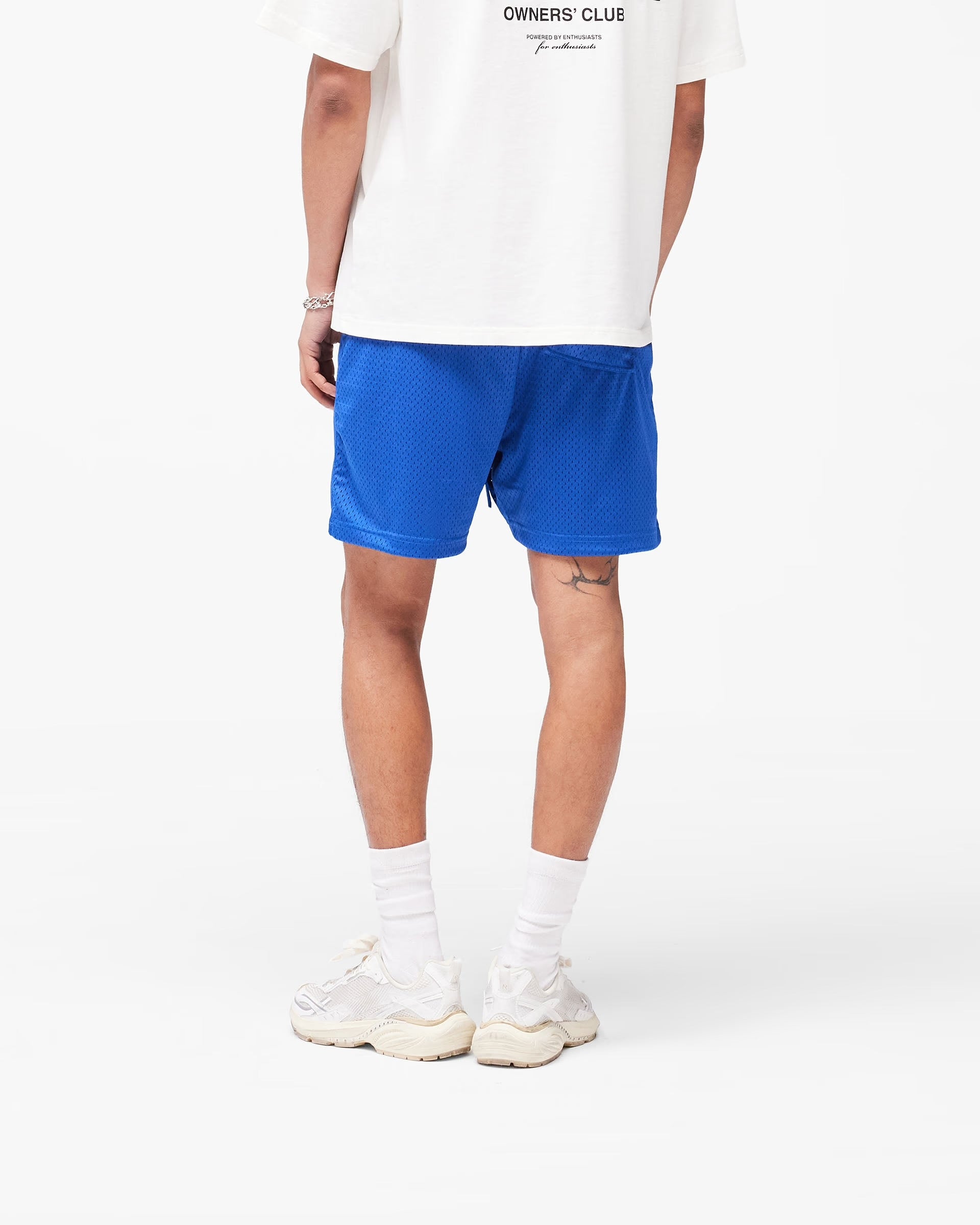 REPRESENT OWNERS MESH CLUB SHORT - COBALT BLUE