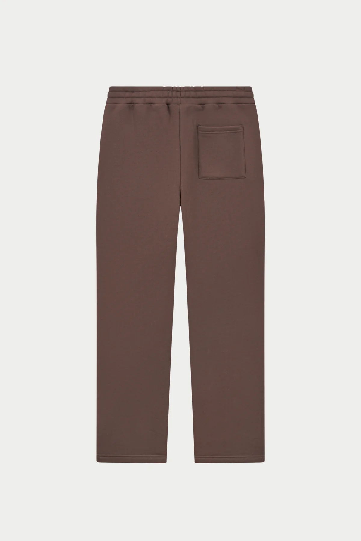 THE COUTURE CLUB HEAVYWEIGHT MONOGRAM APPLIQUE EMBLEM JOGGER - BROWN