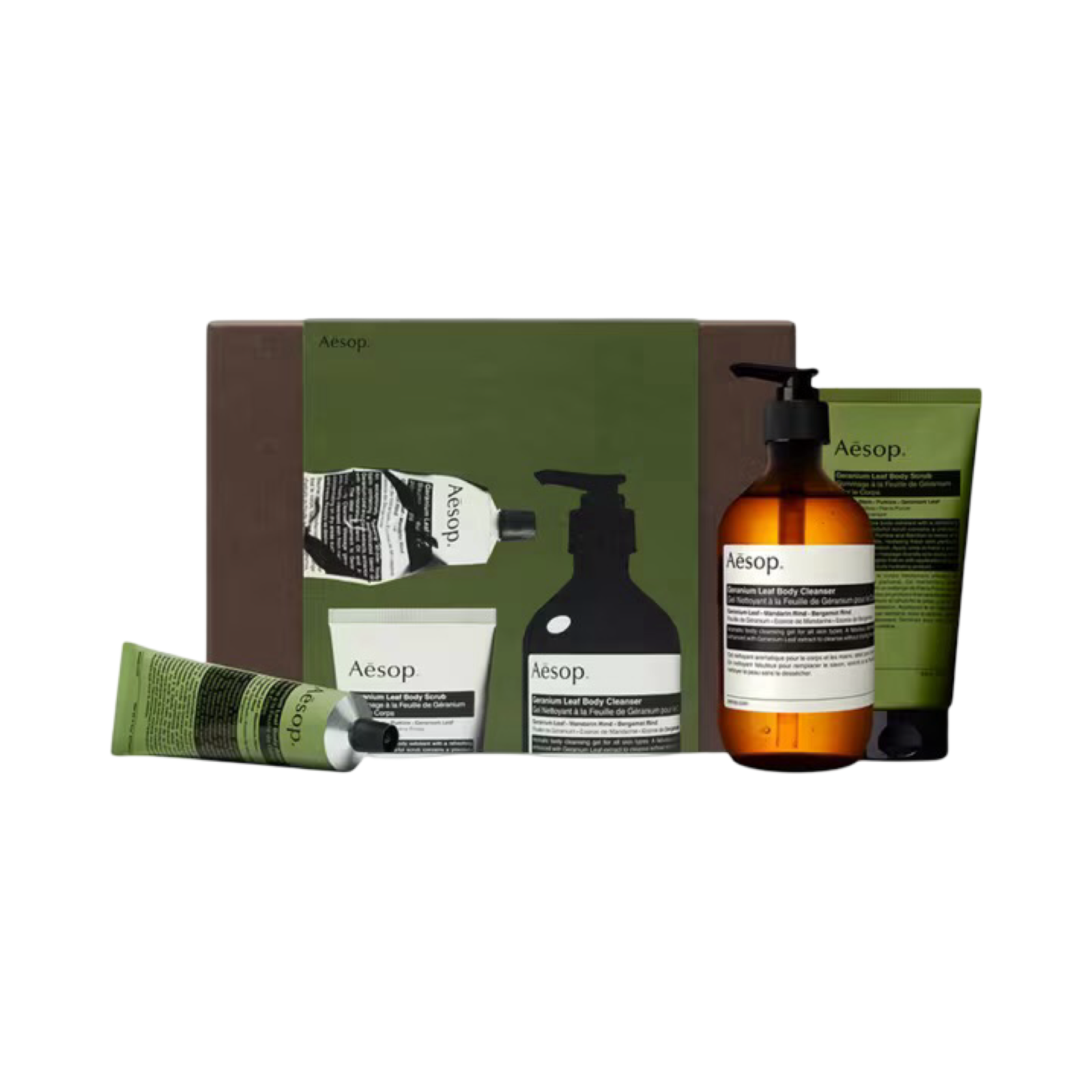 AESOP PARTY IN THE GREENHOUSE BODYCARE GIFT SET