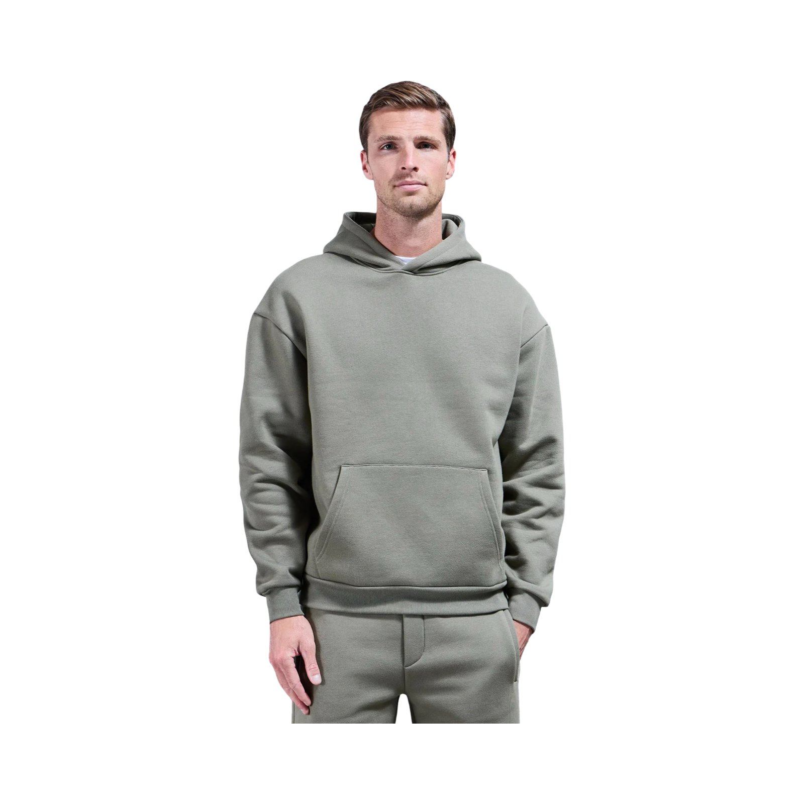 ARNE RELAXED FIT HOODIE SAGE