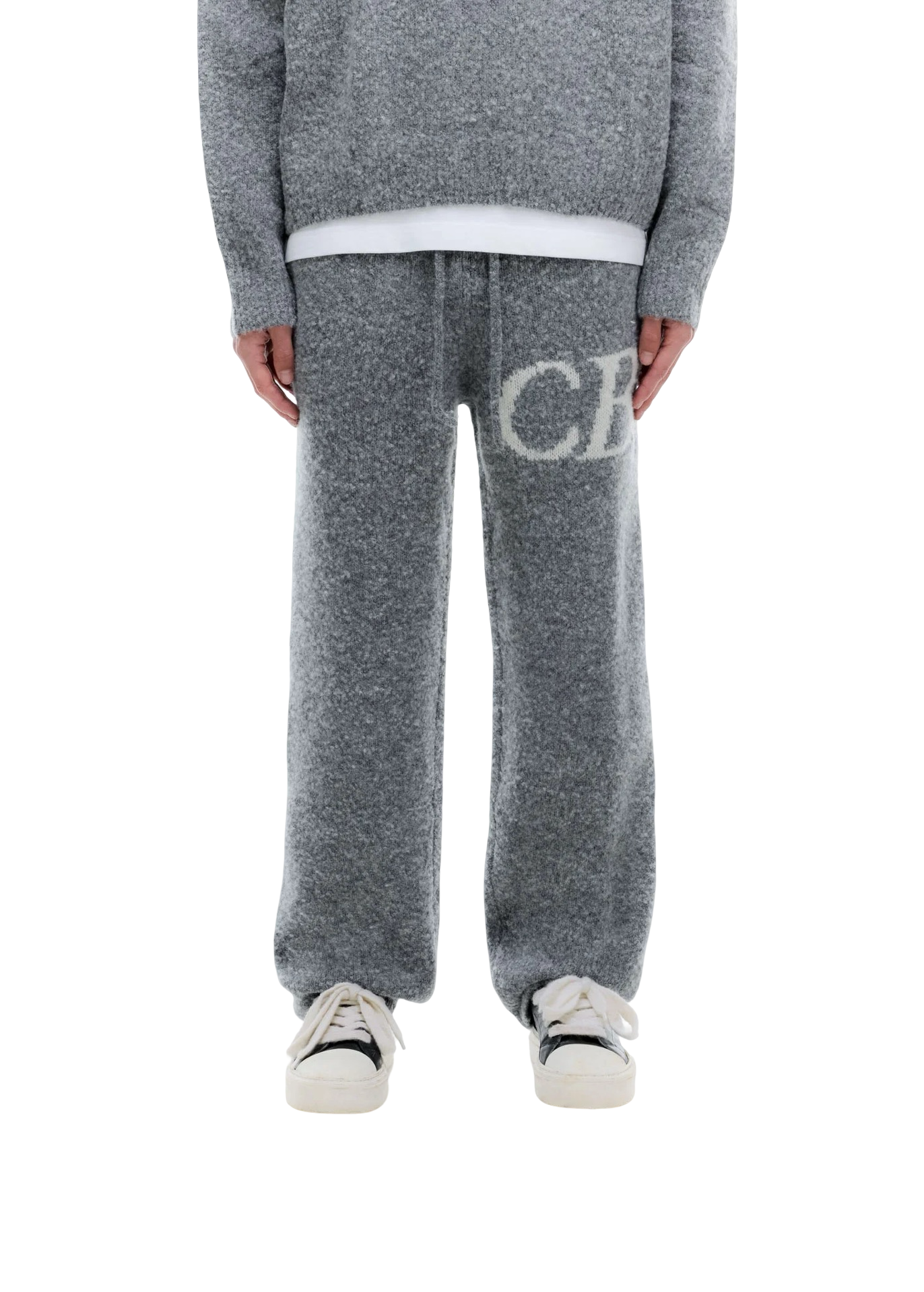 COLE BUXTON CB LOGO KNIT PANT