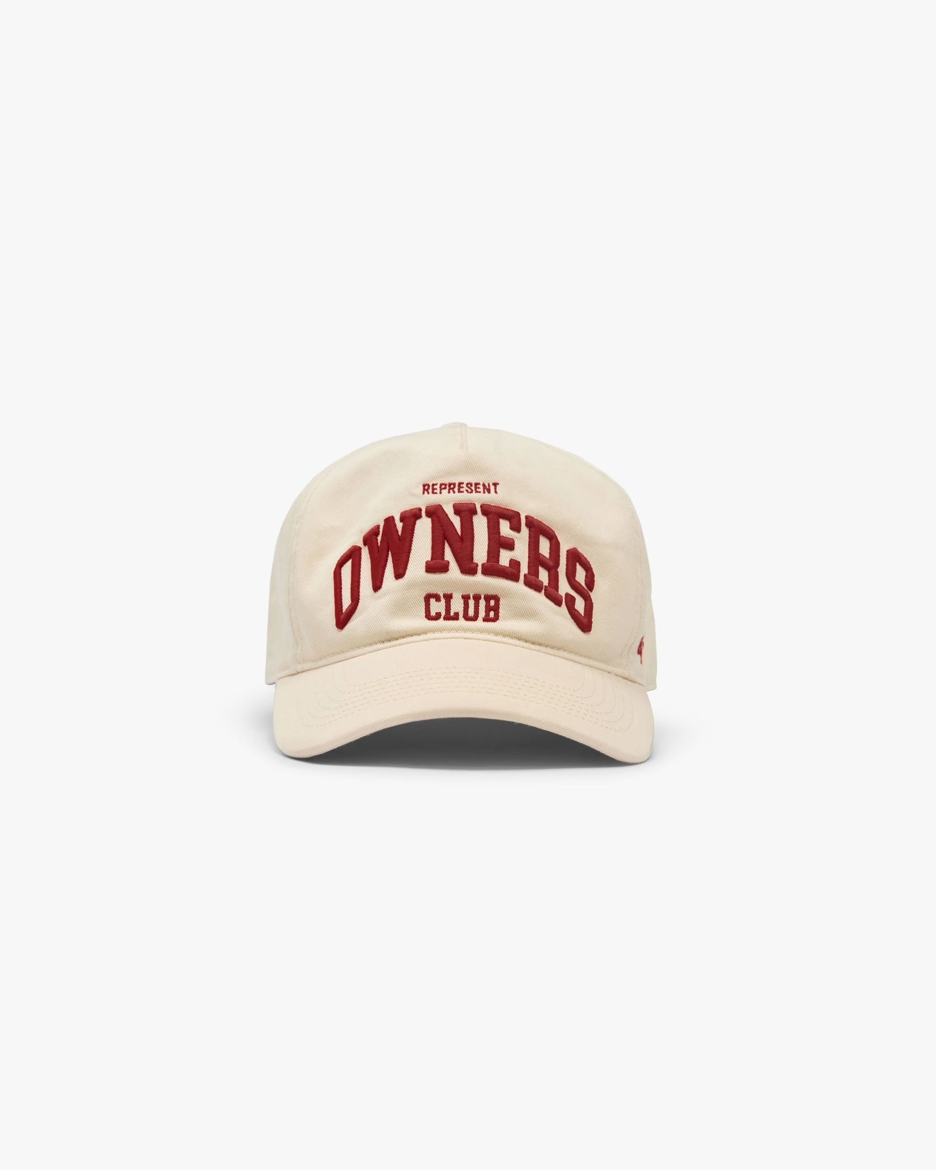 REPRESENT x 47 OWNERS CLUB CAP - BUTTERCREAM
