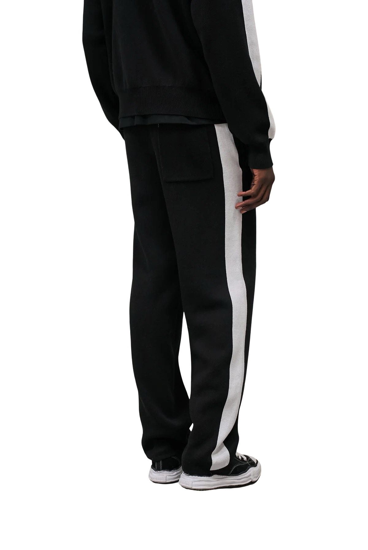 THE COUTURE CLUB SIDE STRIPPED KNIT JOGGER