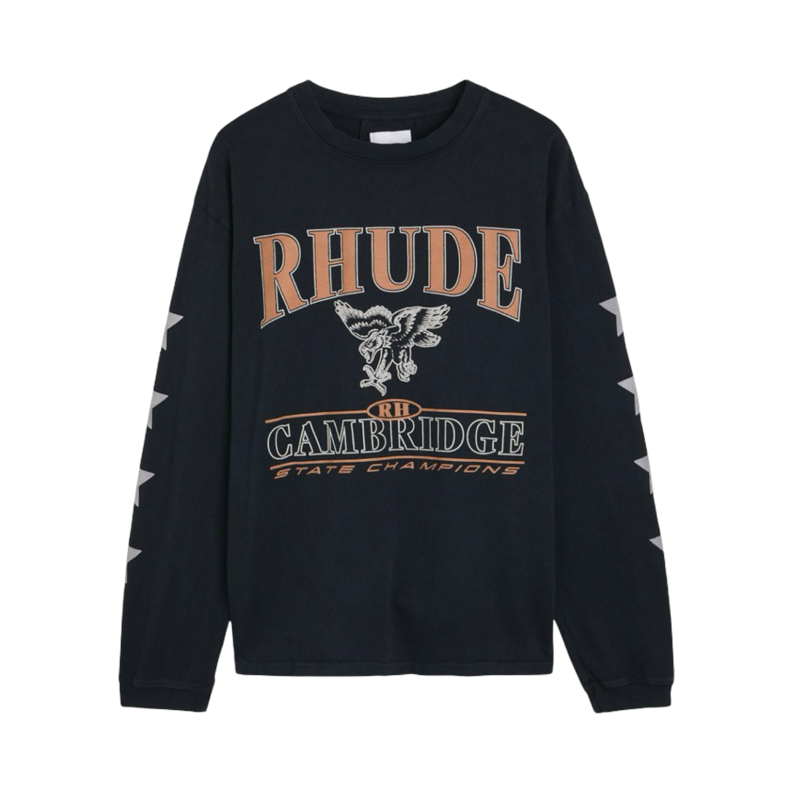RHUDE PRINTED COTTON TOP
