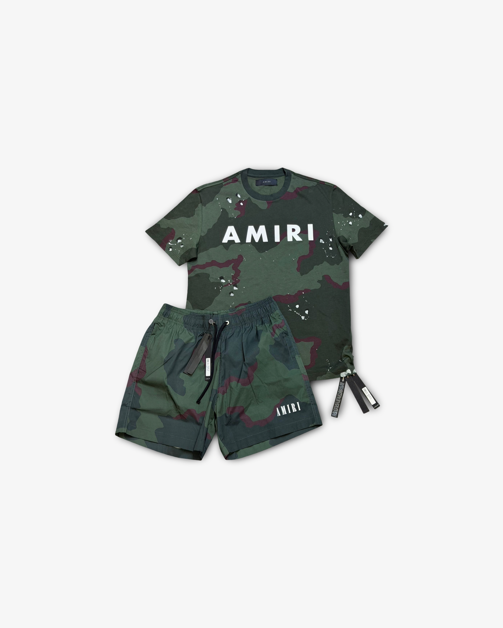 AMIRI SUMMER CAMO SET