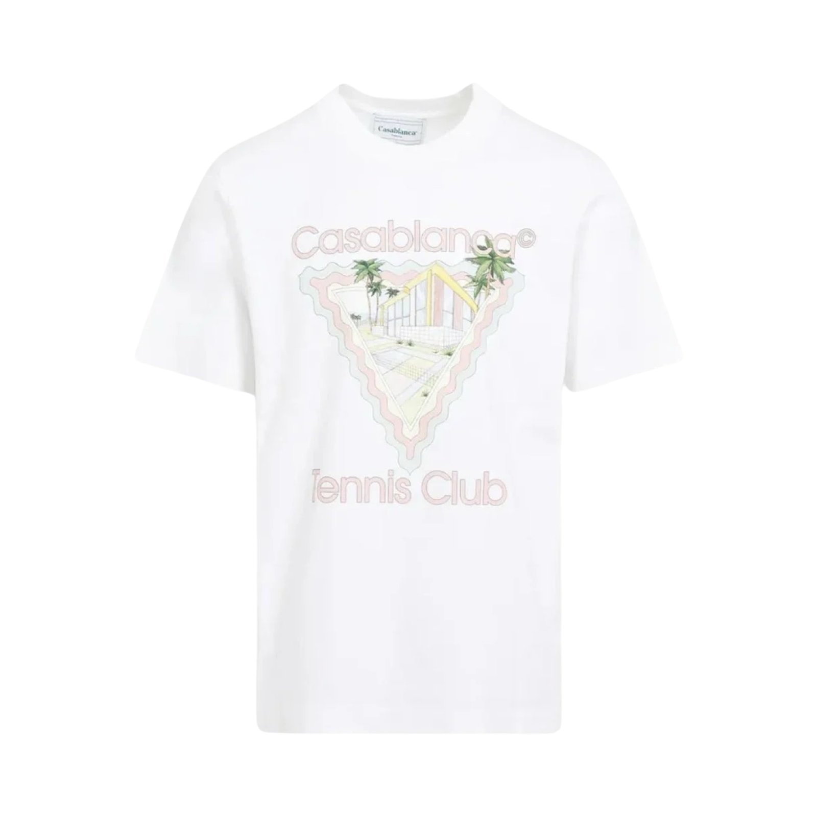 CASABLANCA PRINTED T-SHIRT