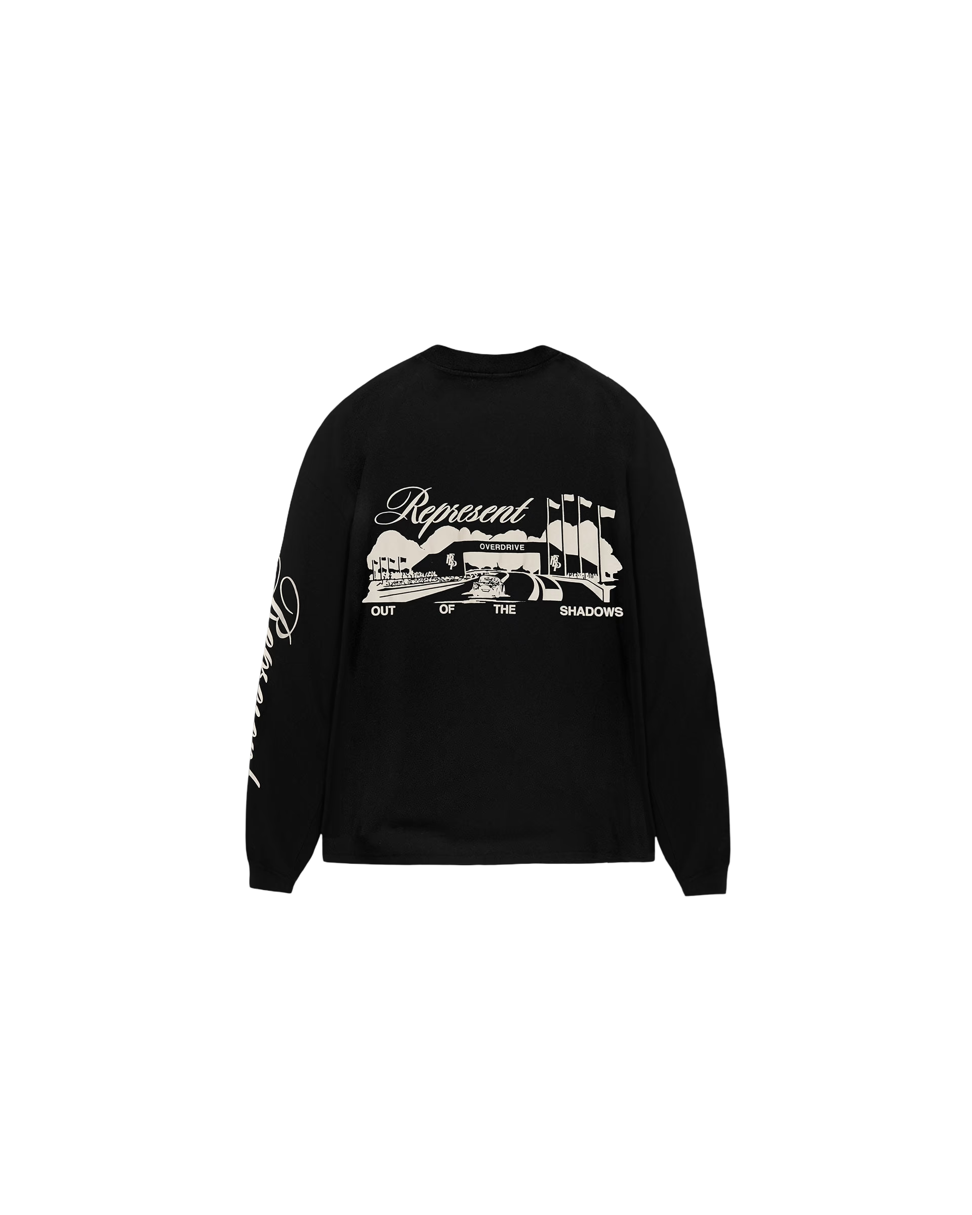 REPRESENT RACEWAY LONG SLEEVE T-SHIRT