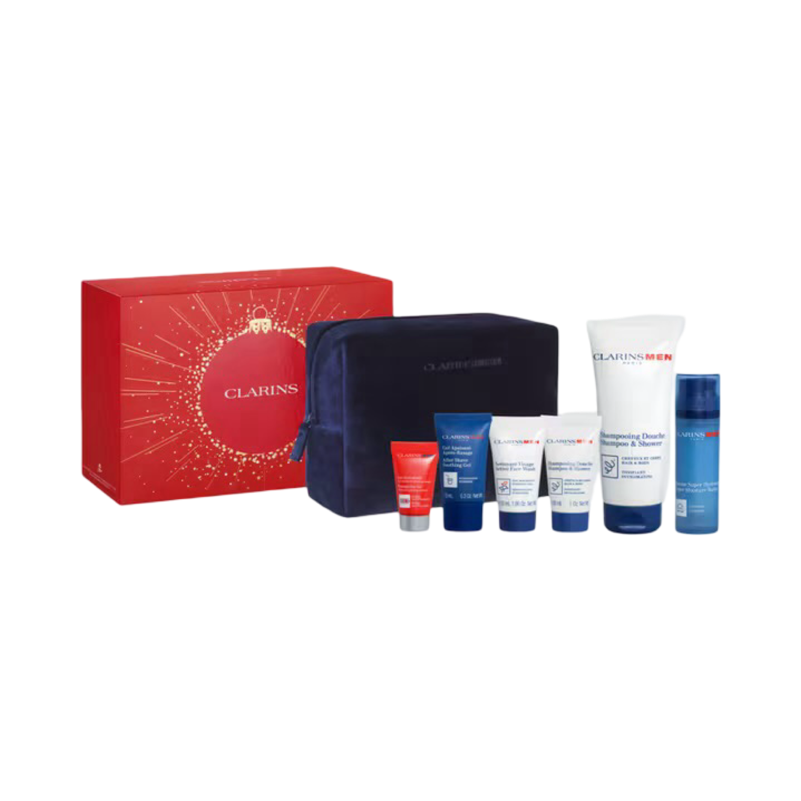 CLARINS MEN ULTIMATE COLLECTION SKINCARE GIFT SET