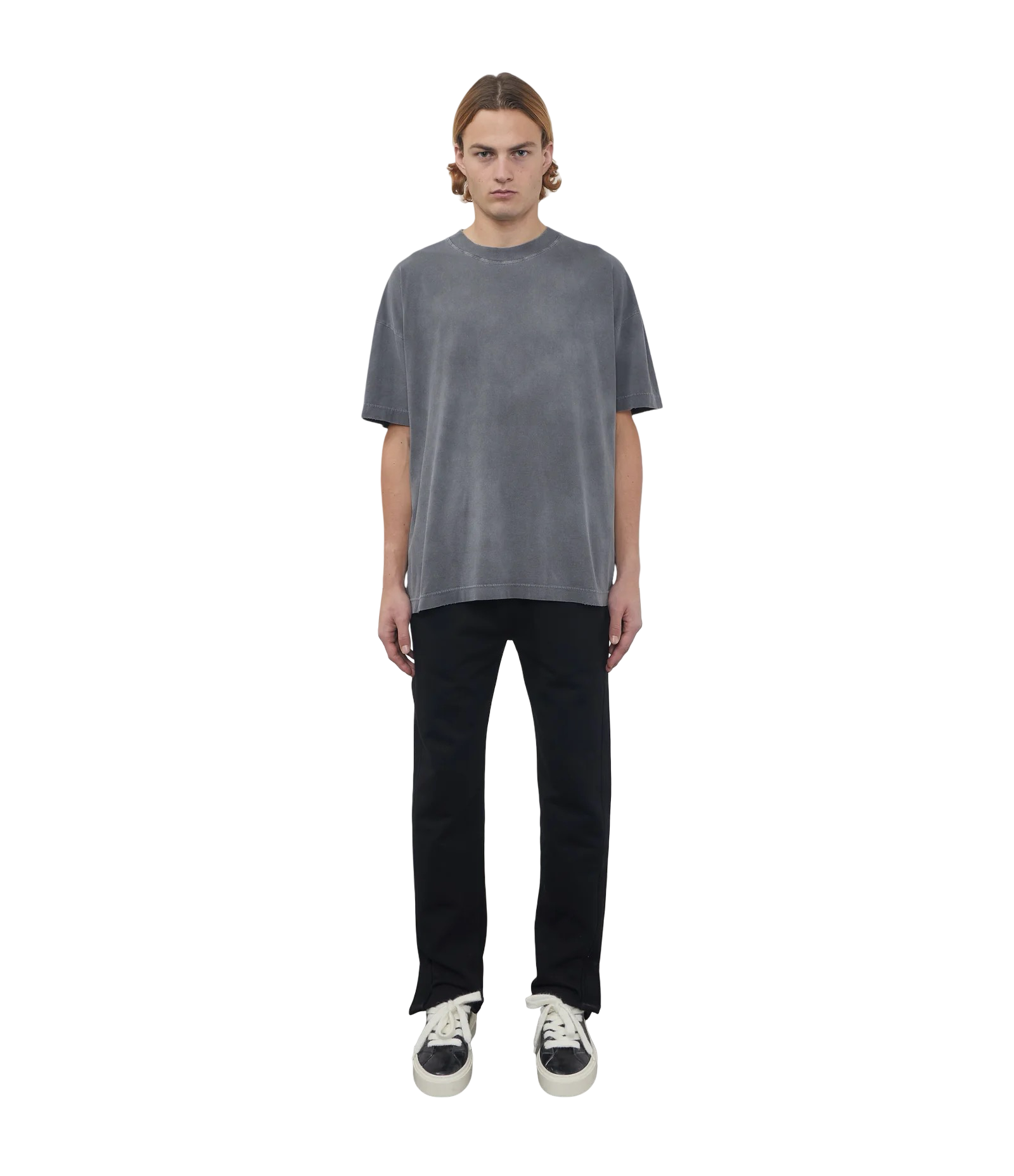 COLE BUXTON LIGHTWEIGHT T-SHIRT GREY