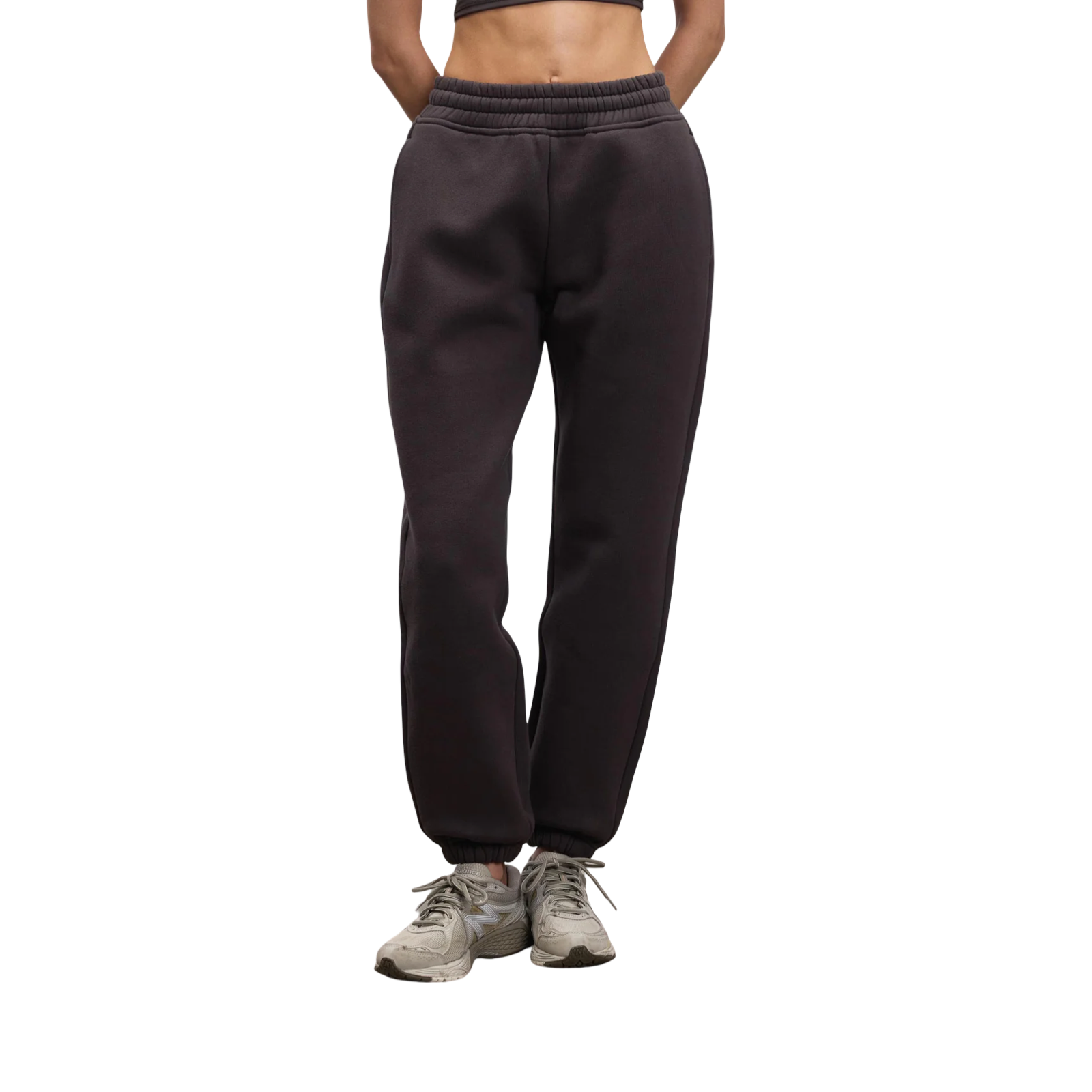 ARNE RELAXED CUFFED JOGGER BROWN