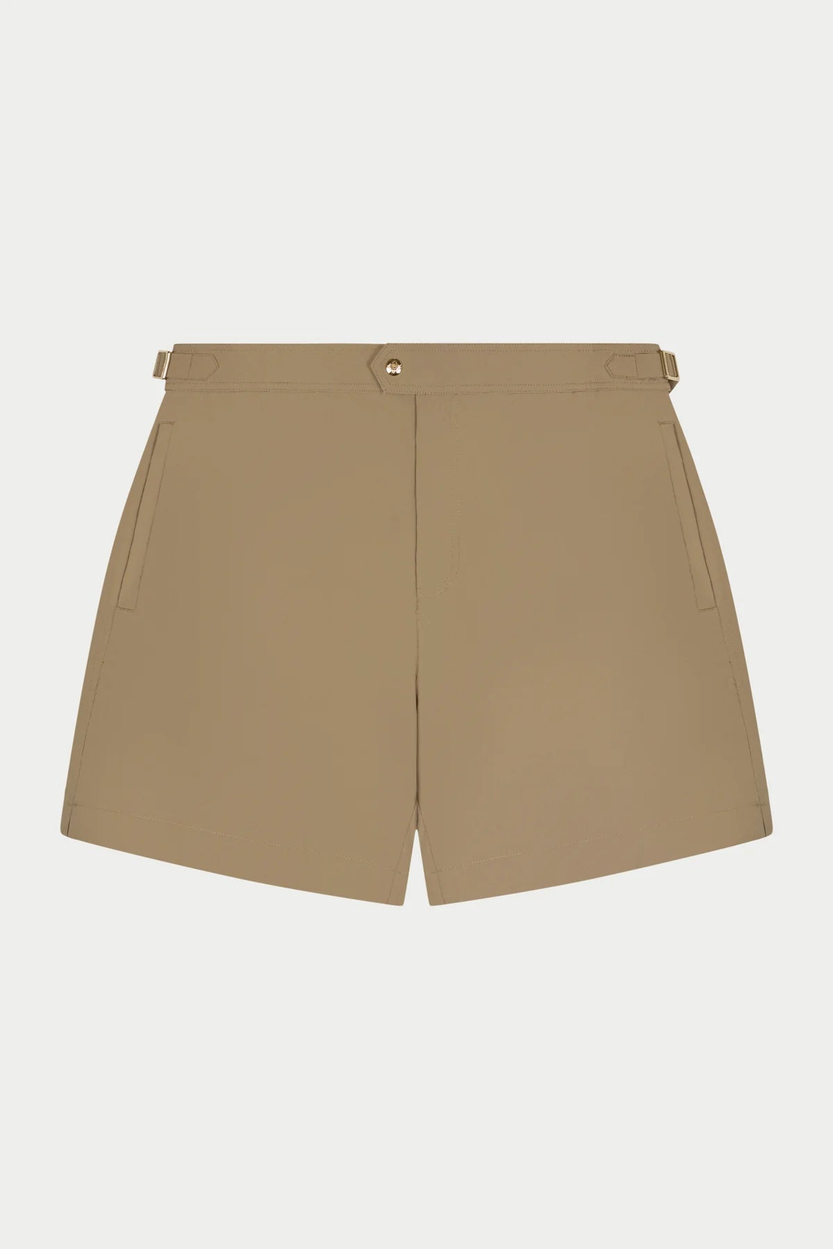 THE COUTURE CLUB SMART SWIM SHORT - BEIGE