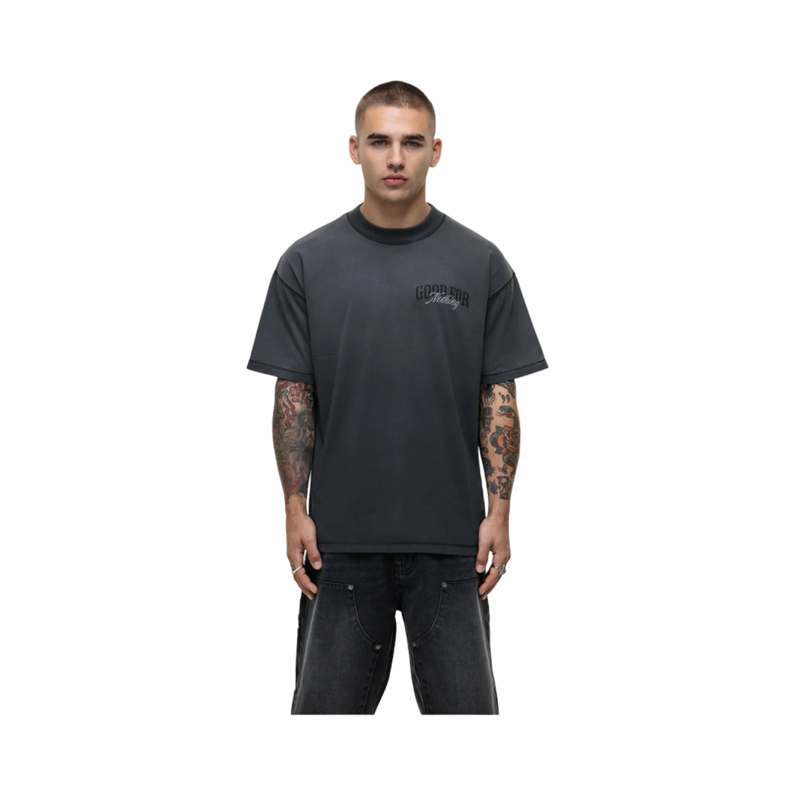 REVIVAL GRADIENT BLACK T’SHIRT