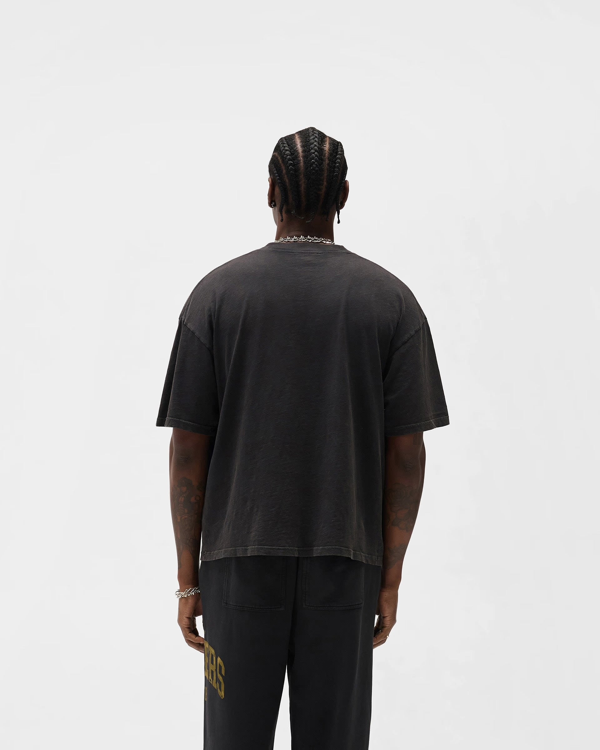 REPRESENT OWNERS CLUB T-SHIRT - FADED BLACK