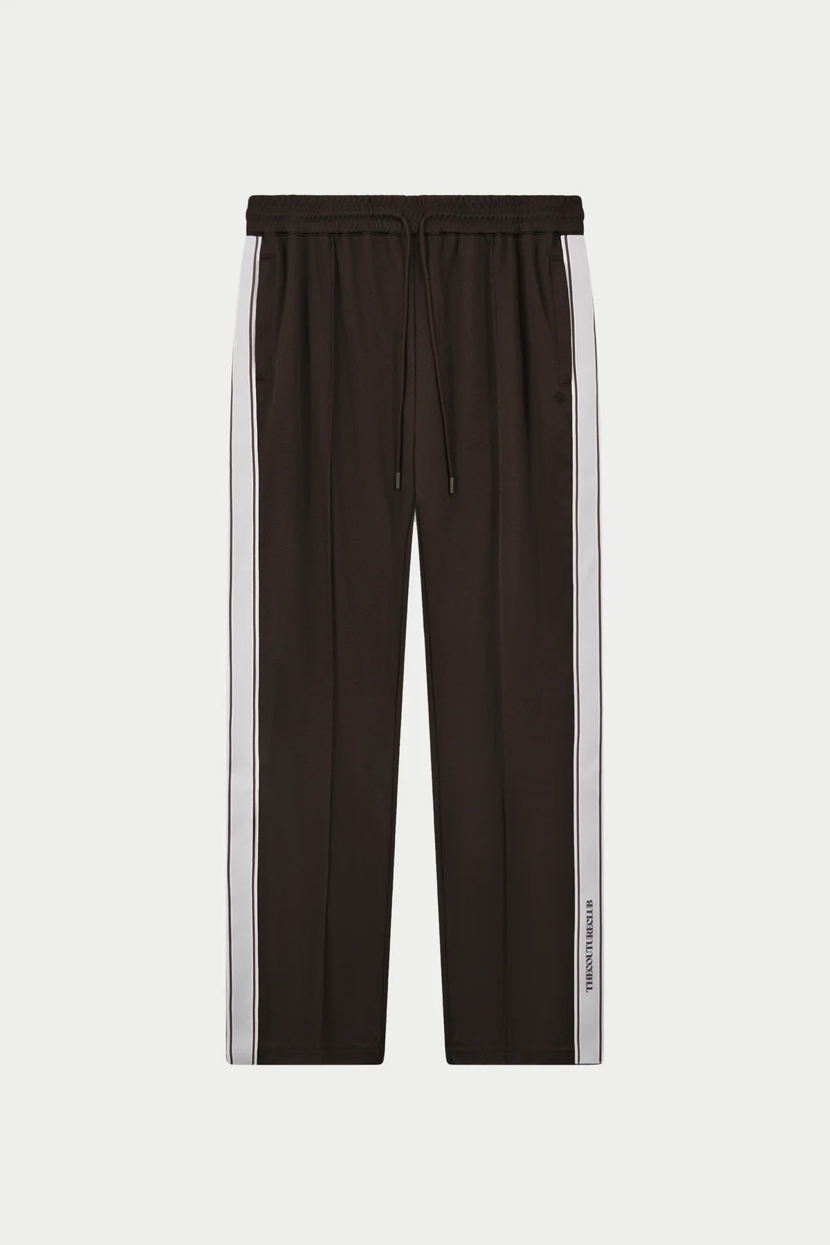 THE COUTURE CLUB TAPE MESH JOGGER - BROWN