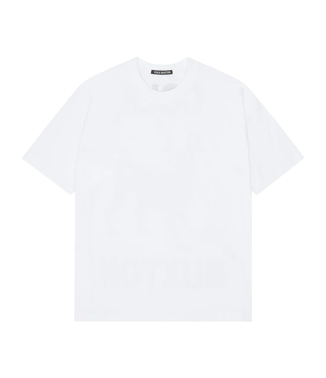 COLE BUXTON DOG T-SHIRT WHITE