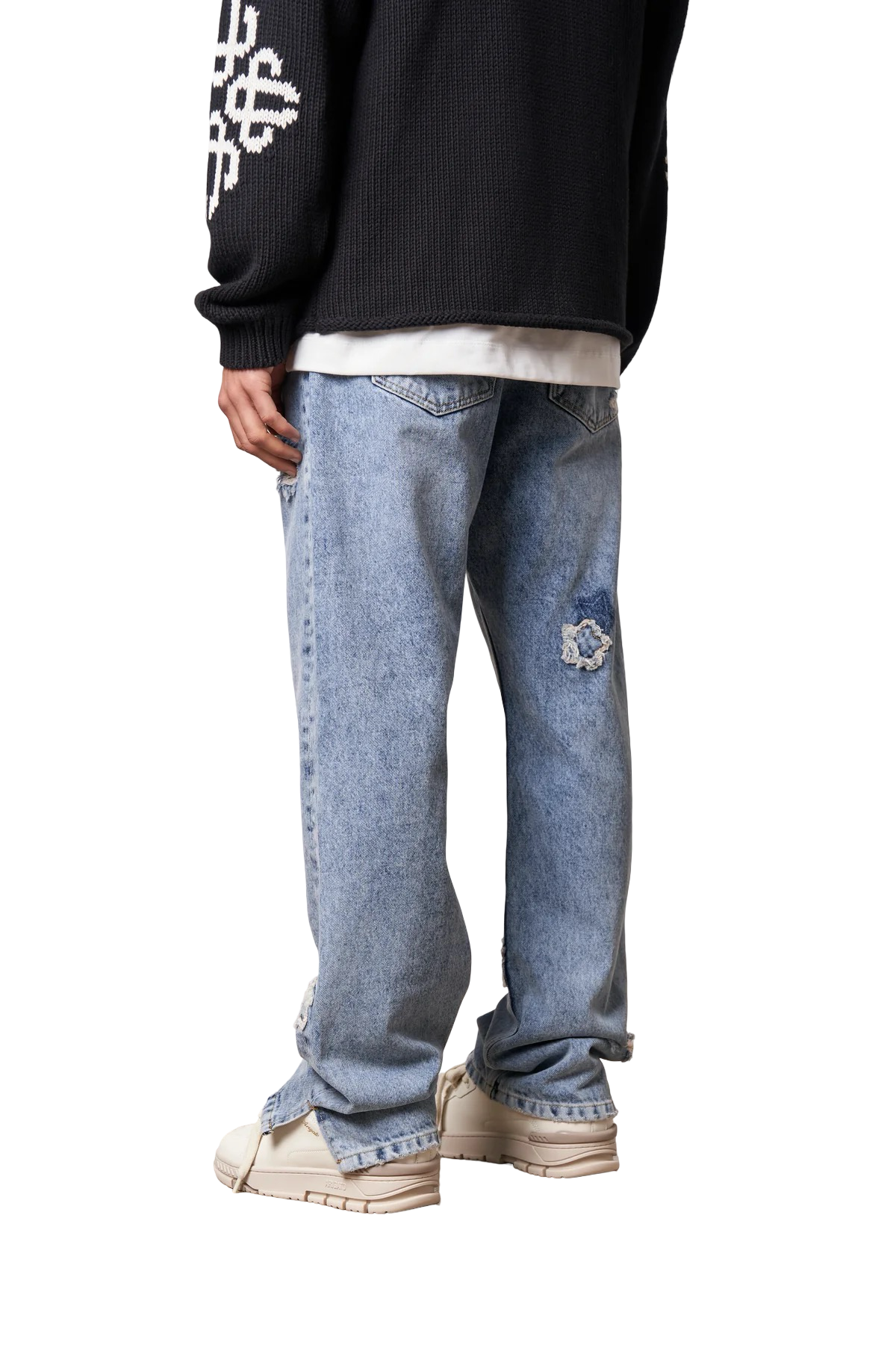 THE COUTURE CLUB STAR APPLIQUÉ JEANS