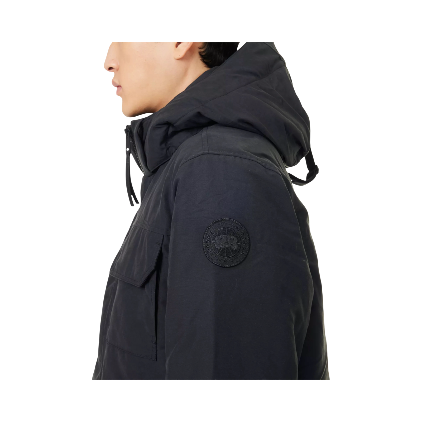 CANADA GOOSE MAITLAND PARKA LONG-SLEEVE COTTON BLEND PARKA JACKET