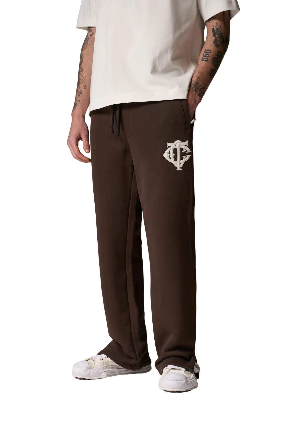 THE COUTURE CLUB APPLIQUÉ EMBLEM JOGGER