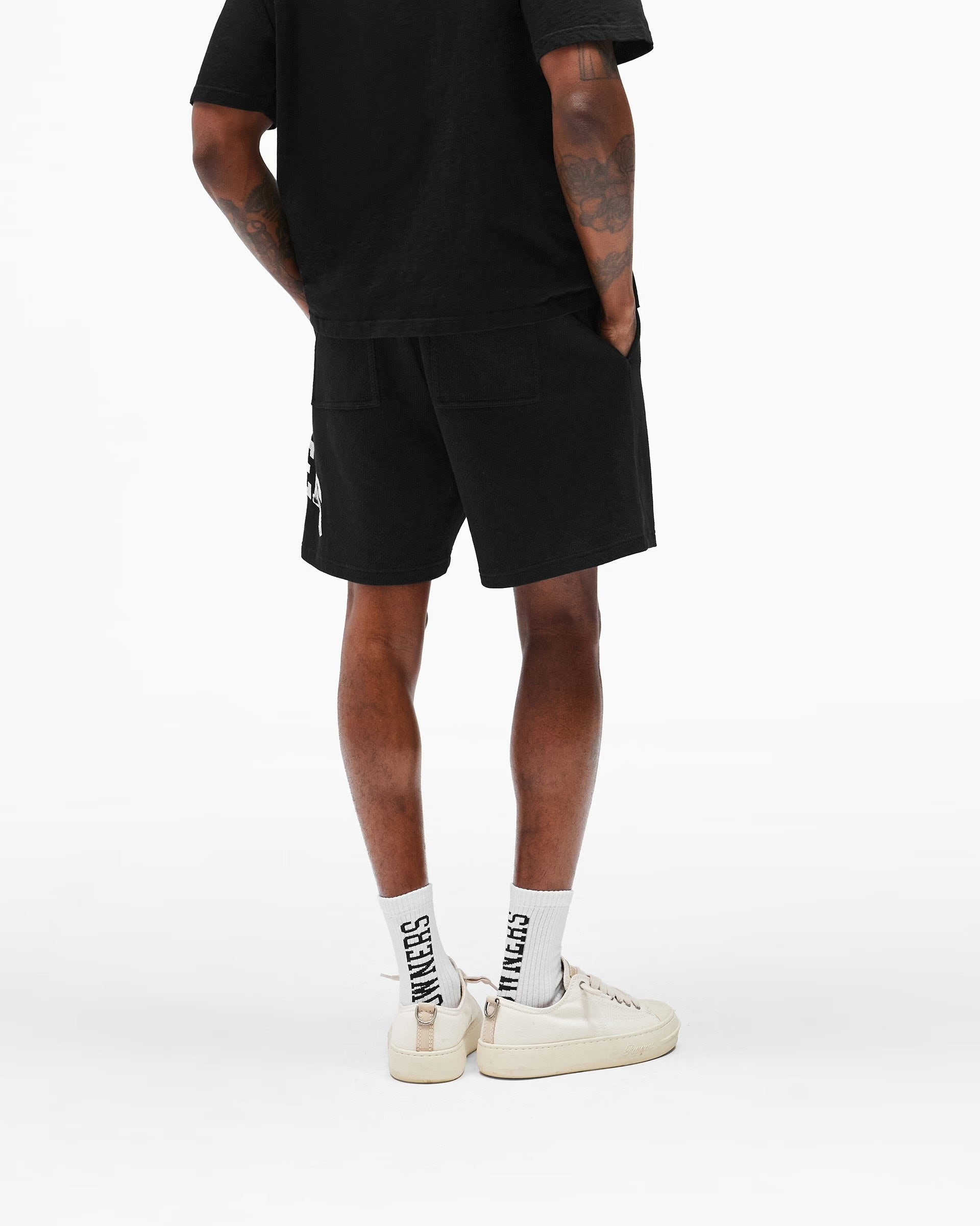 REPRESENT OWNERS CLUB MESH SHORT - JET BLACK