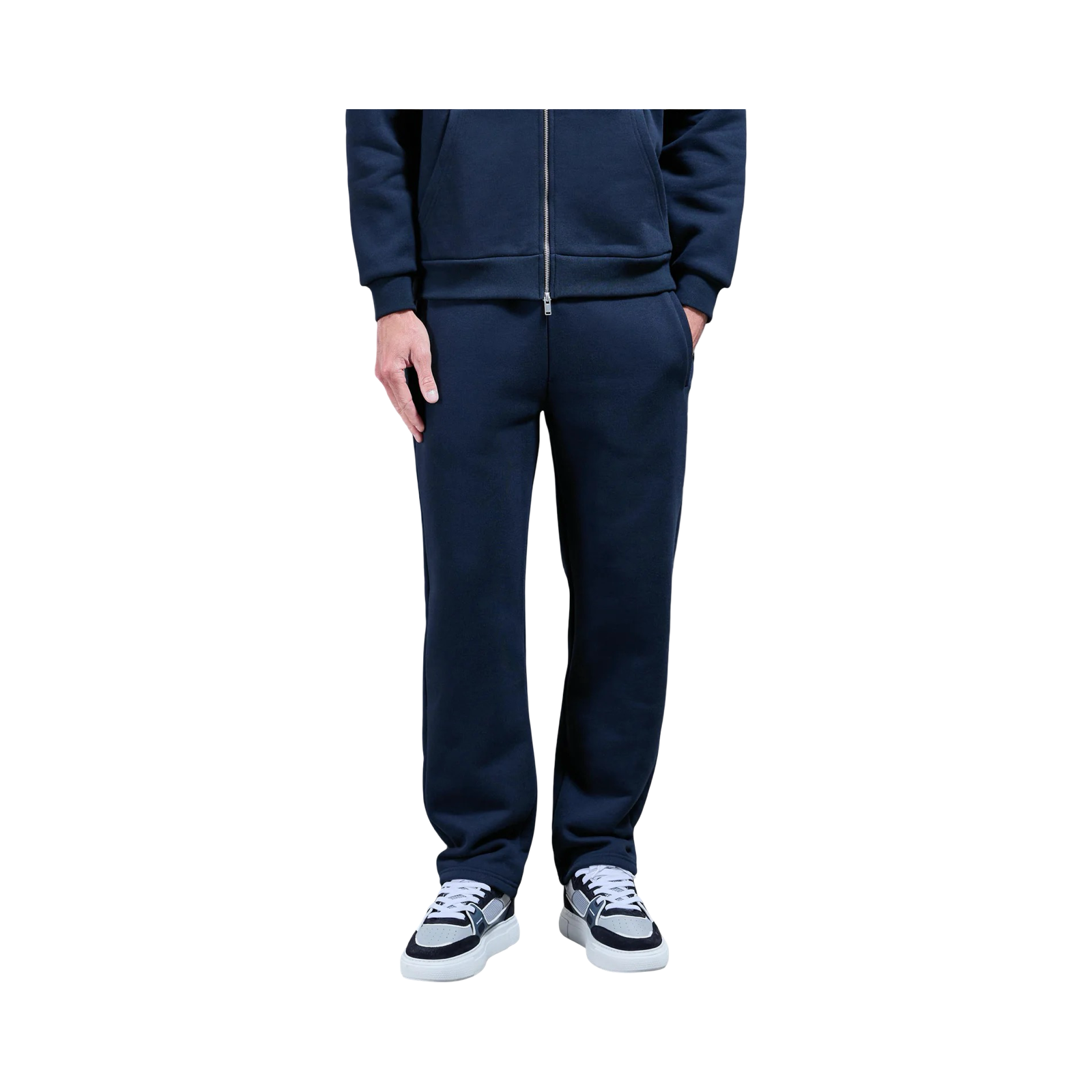 ARNE RELAXED FIT STRAIGHT LEG JOGGER NAVY
