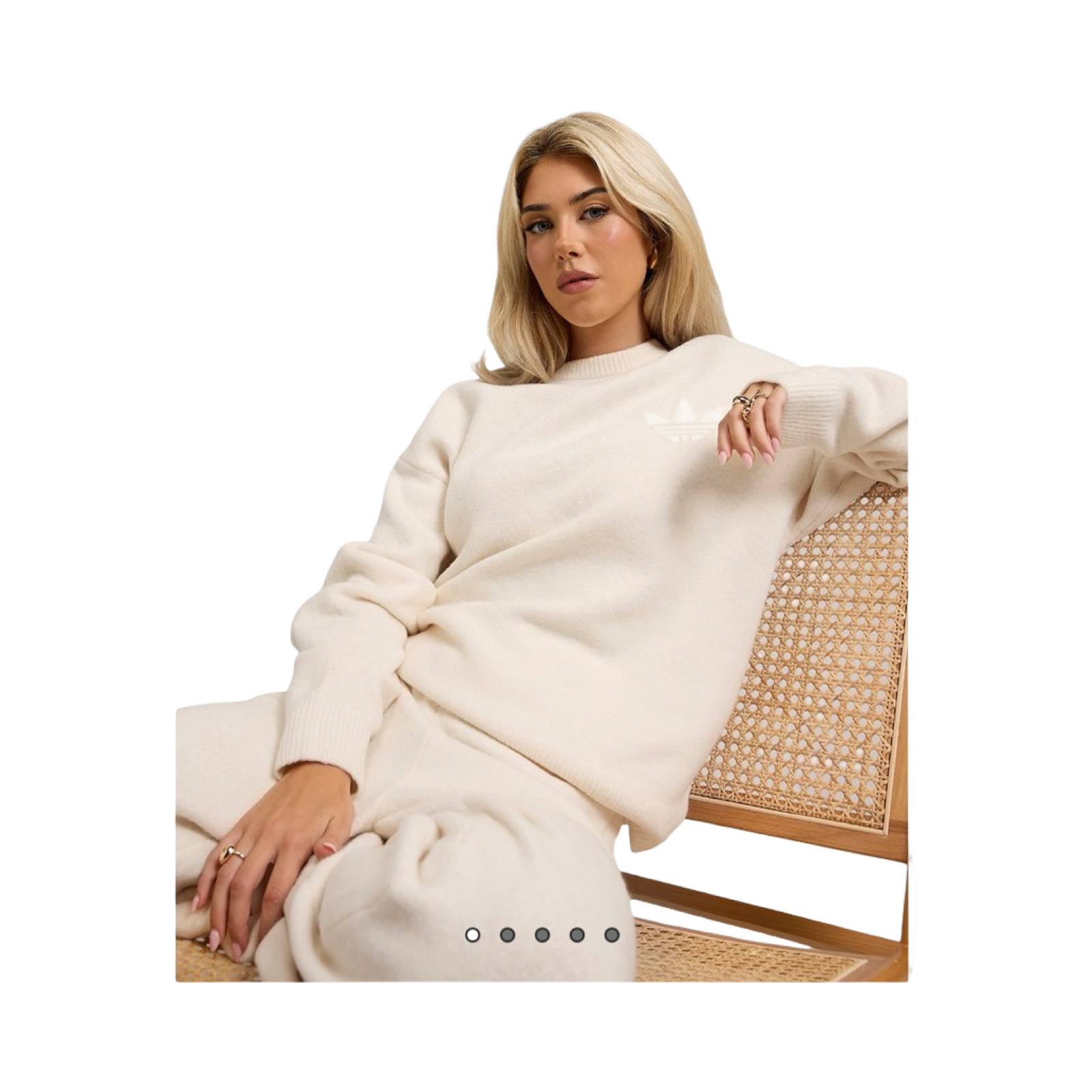 ADIDAS ORIGINALS TREFOIL KNIT CREW