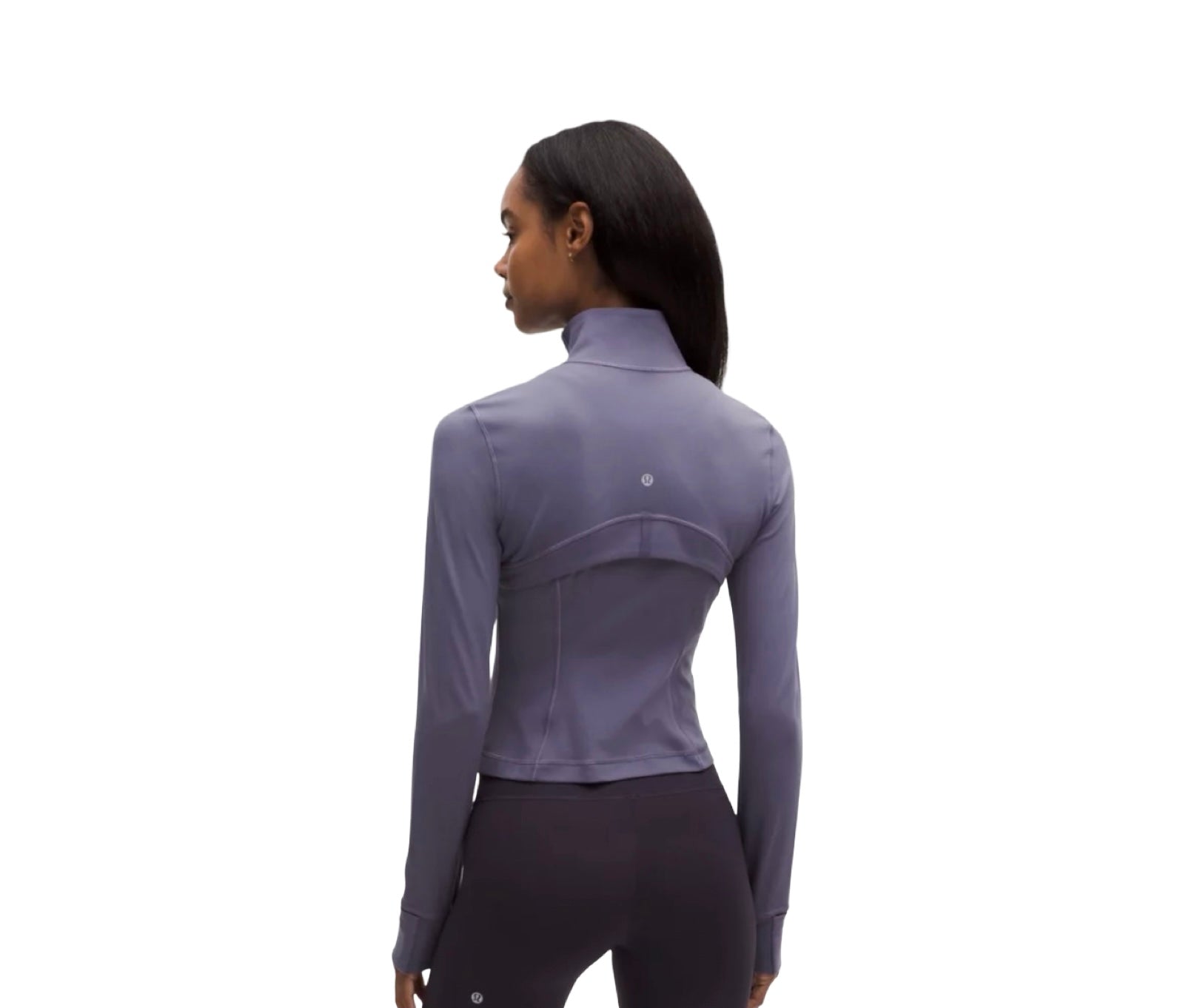 LULULEMON DEFINE CROPPED JACKET GRAPE