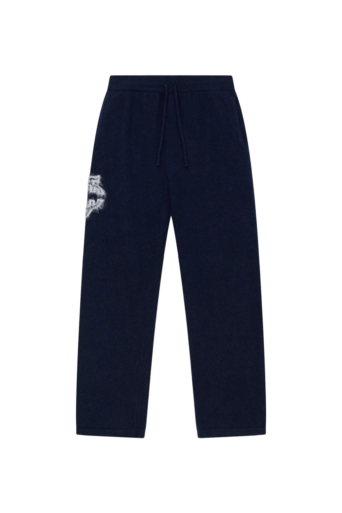 THE COUTURE CLUB MONOGRAM FLUFFY KNIT PANT