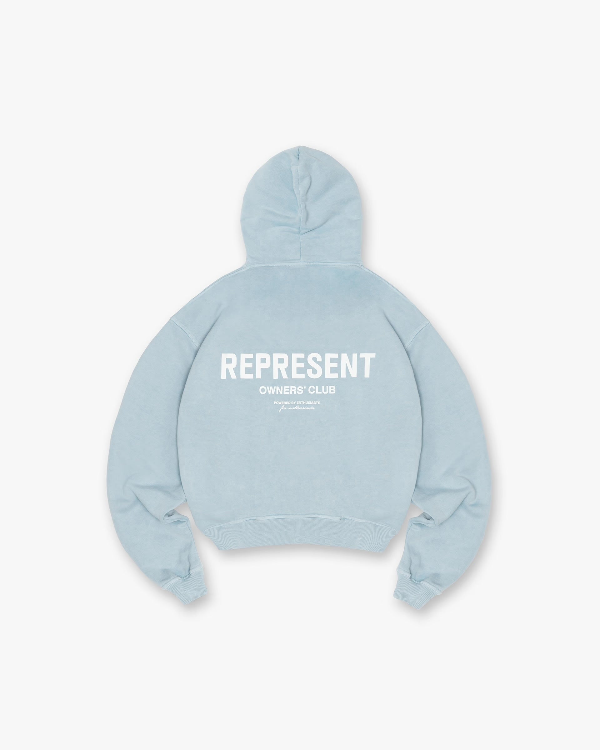 REPRESENT OWNERS CLUB HOODIE - POWDER BLUE