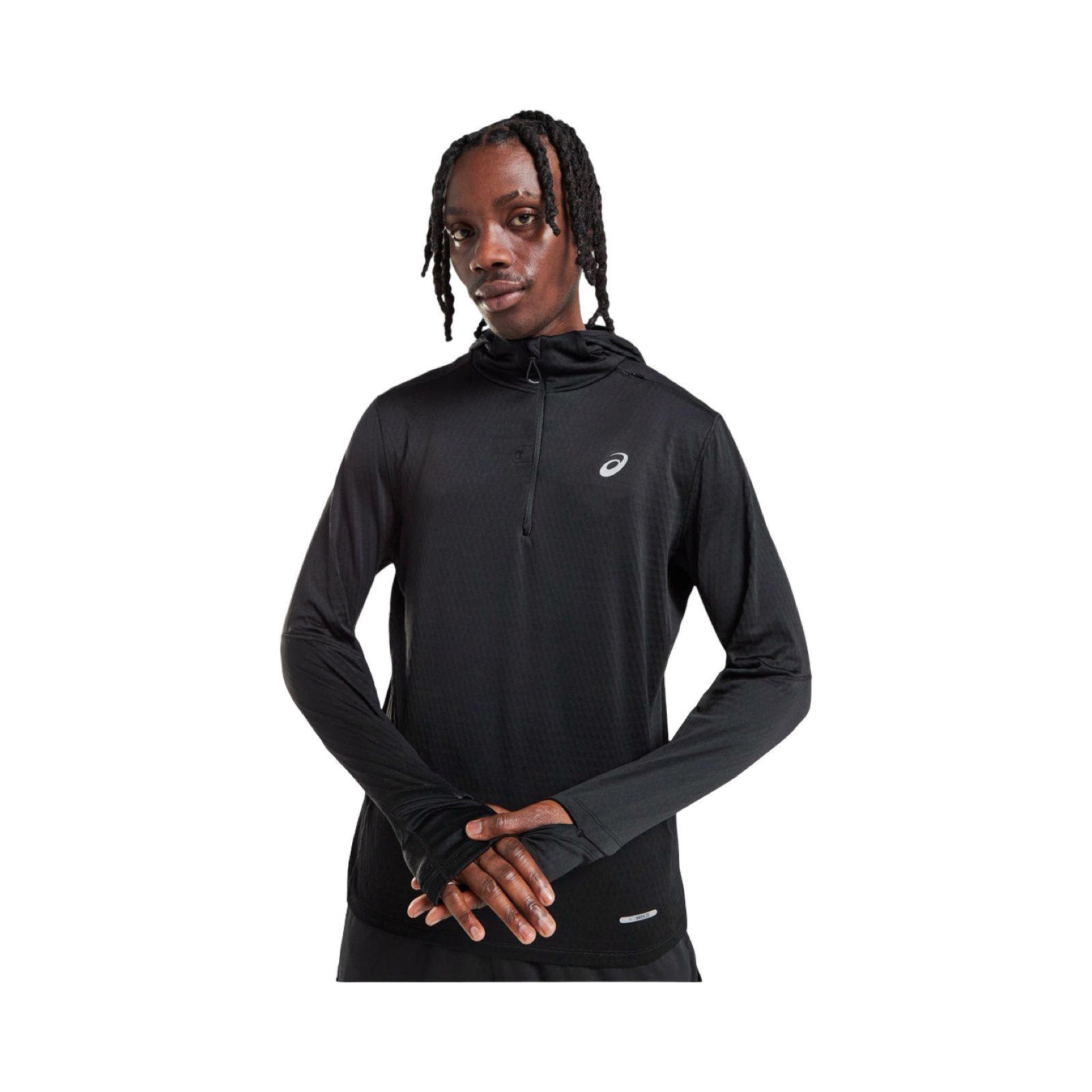 ASICS ROAD WINTER 1/4 ZIP HOODE