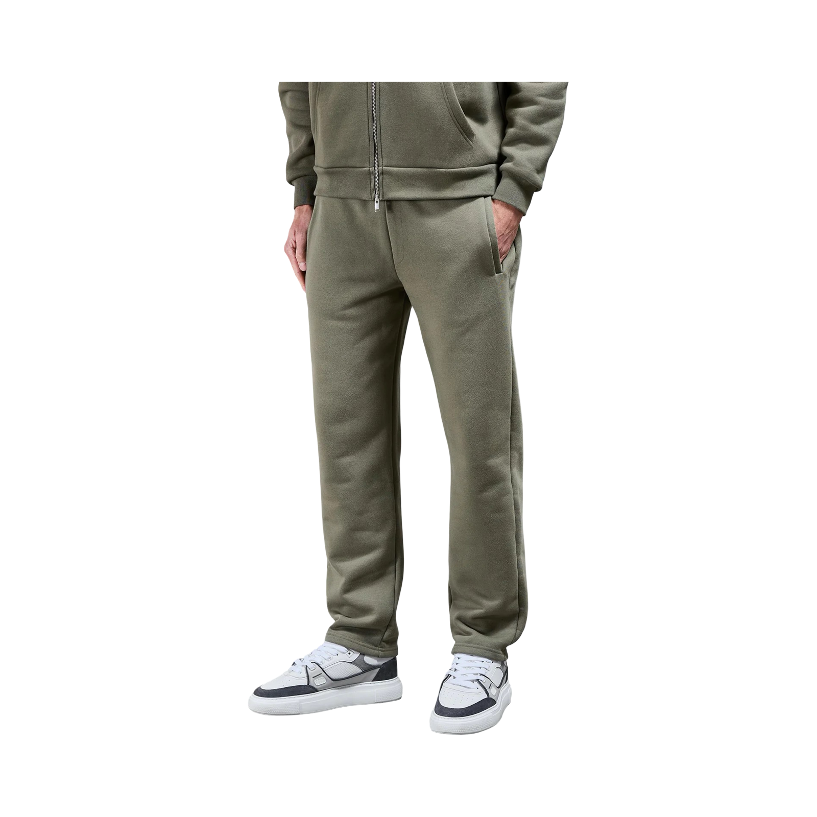 ARNE RELAXED FIT STRAIGHT LEG JOGGER SAGE