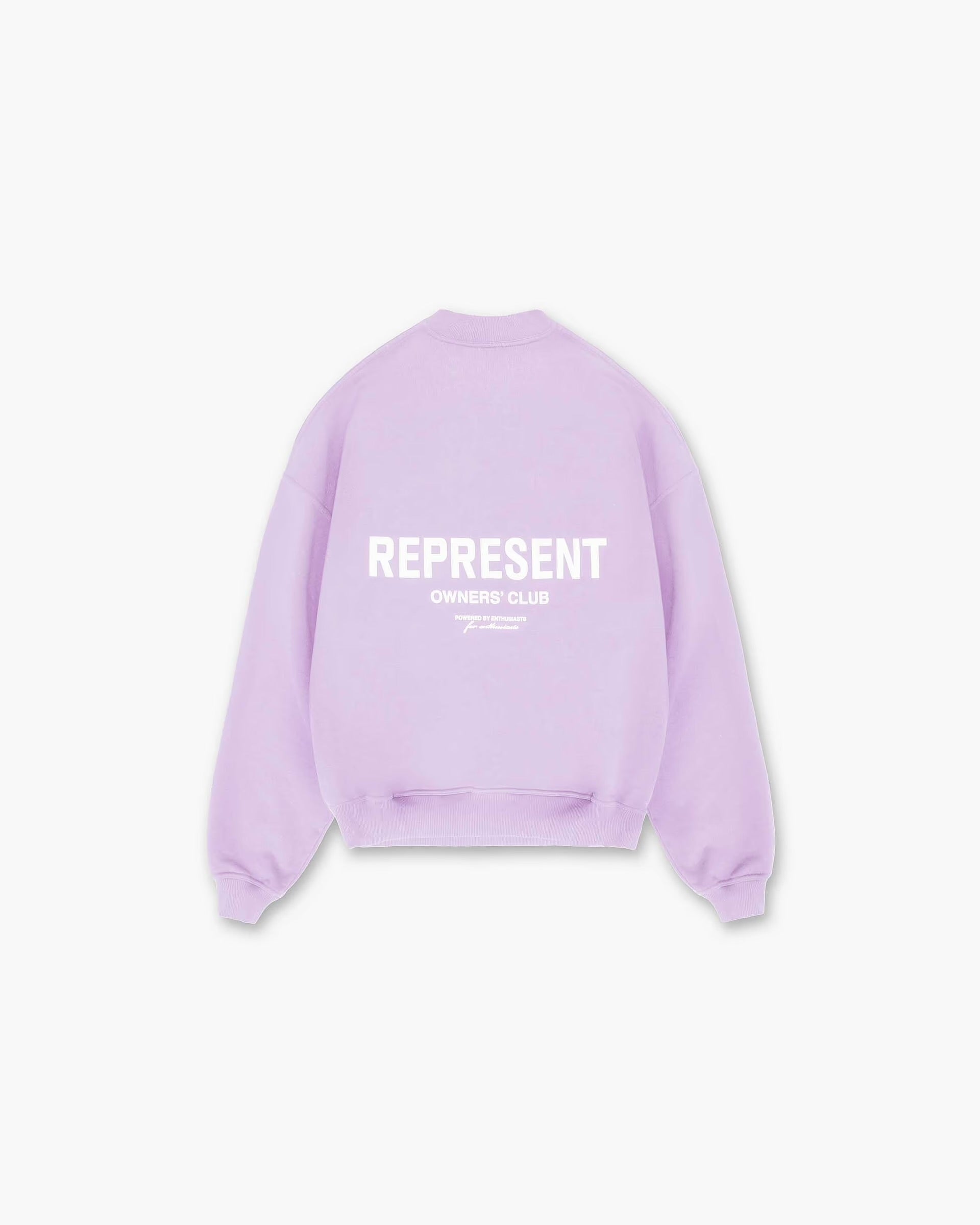 REPRESENT OWNERS CLUB SWEATSHIRT - PASTEL LILAC