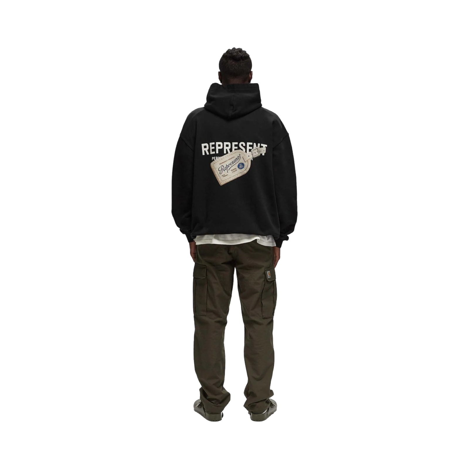 REPRESENT LUGGAGE TAG HOODIE