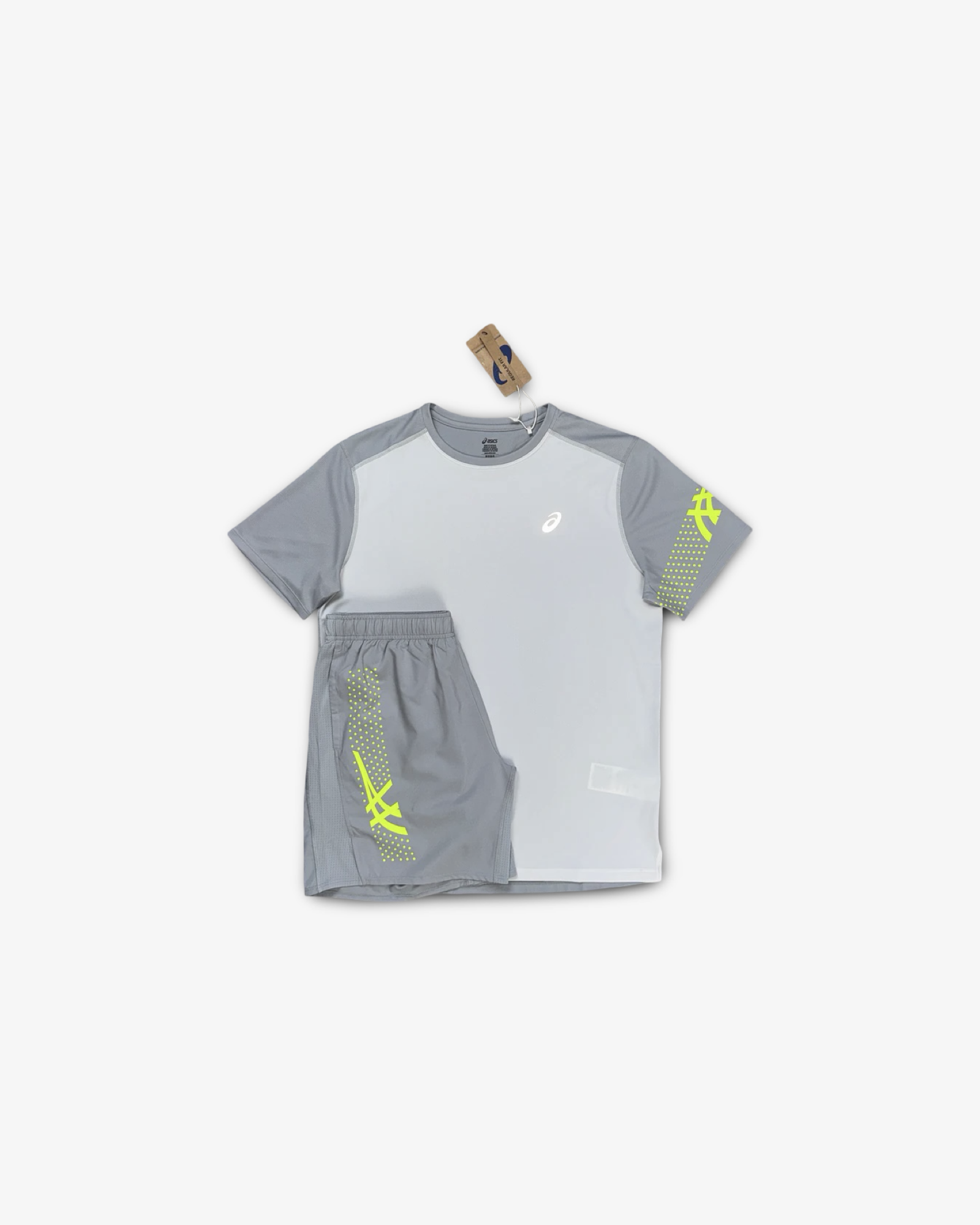 ASICS ICON SET ‘GREY YELLOW’