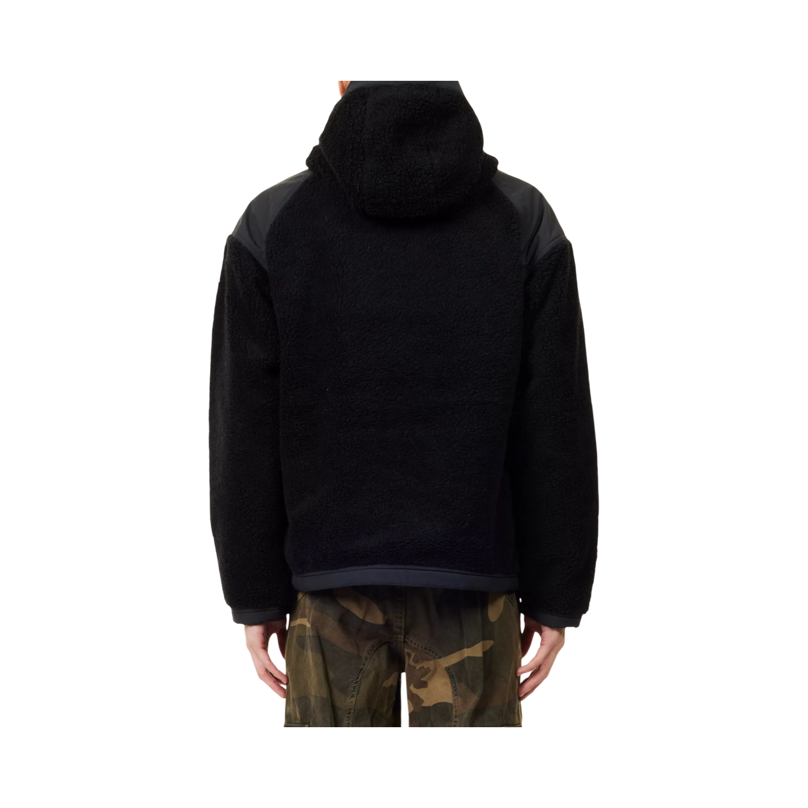 CANADA GOOSE ALBERNI REVERSIBLE FLEECE JACKET BLACK