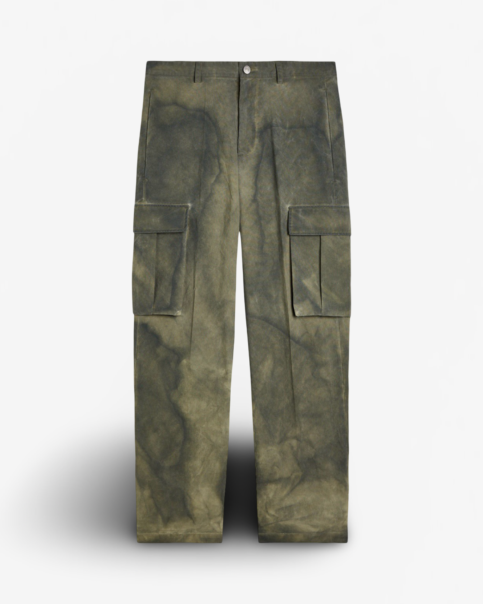 COLE BUXTON COLD WASH CARGO TROUSER - KHAKI