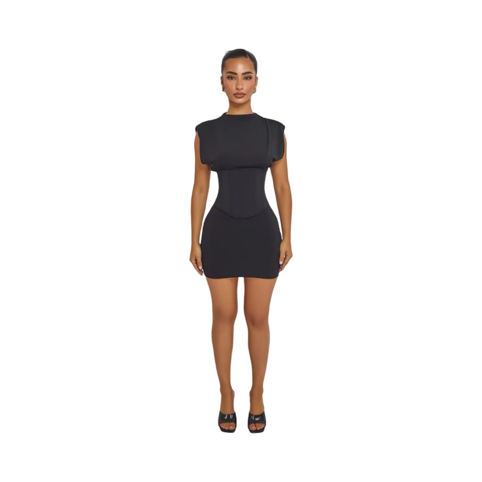MARS THE LABEL SANDRA MINI DRESS BLACK
