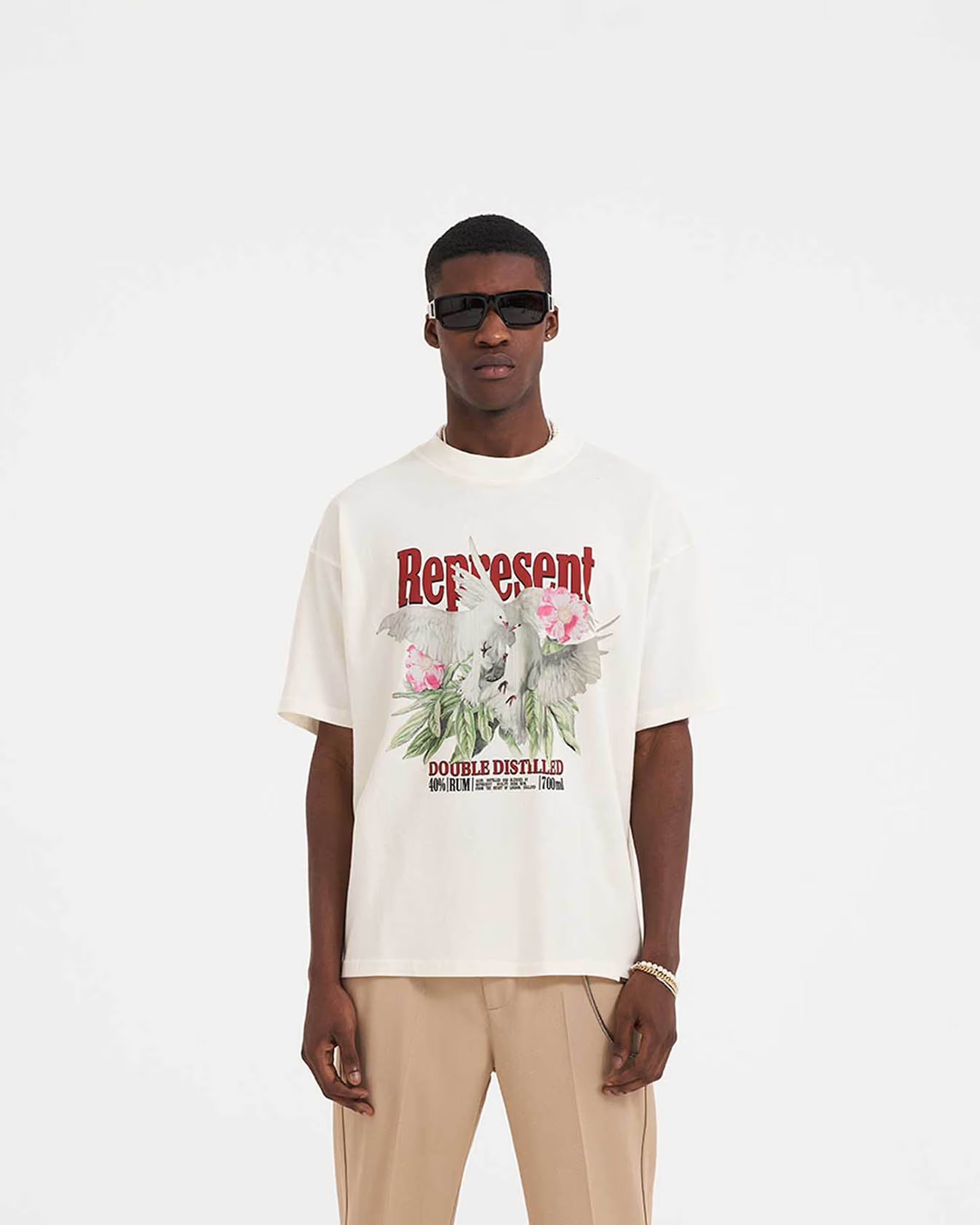 REPRESENT DOUBLE DISTILLED T-SHIRT