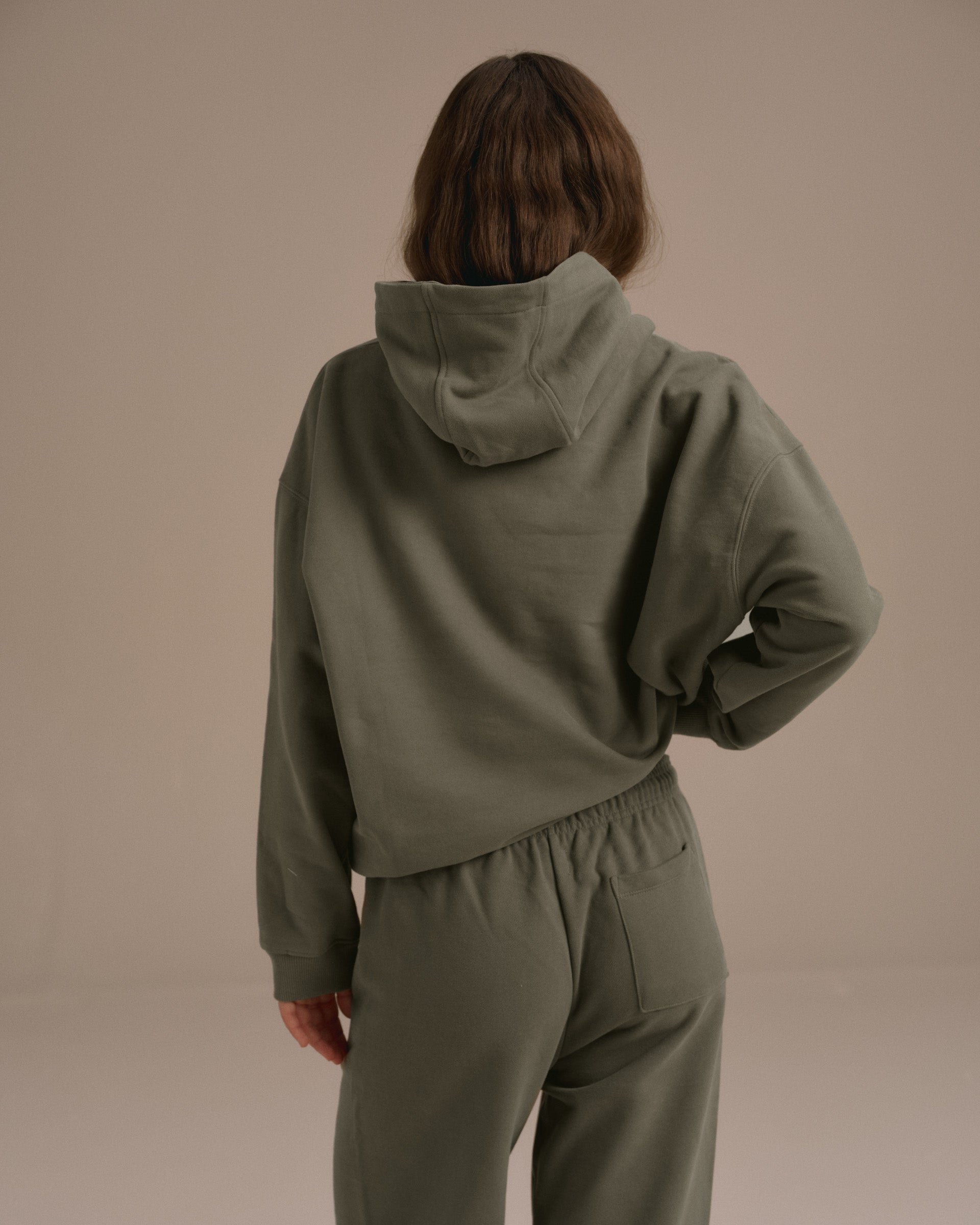Adanola Ada Oversized Hoodie - Olive Green