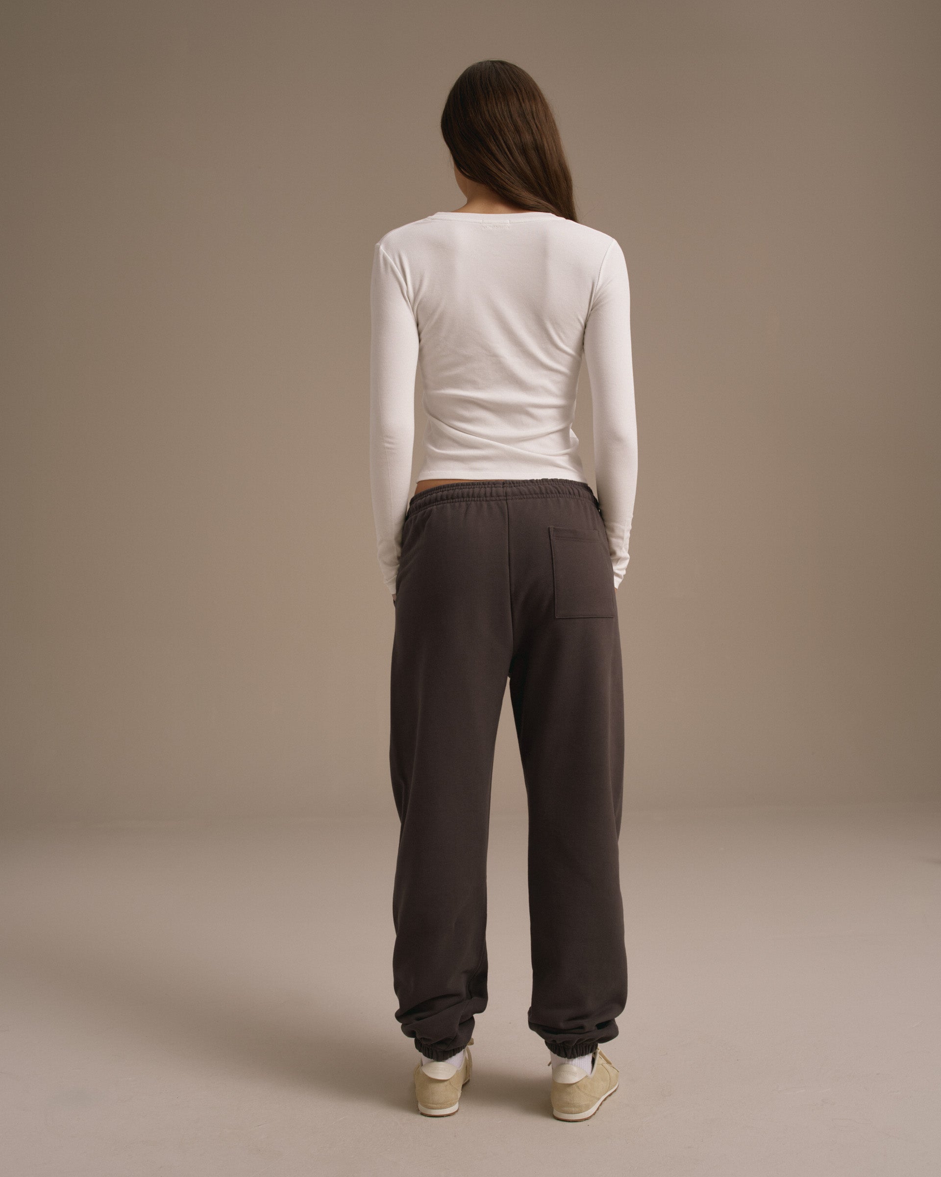 Adanola As Sweatpants - Washed Coffee Bean