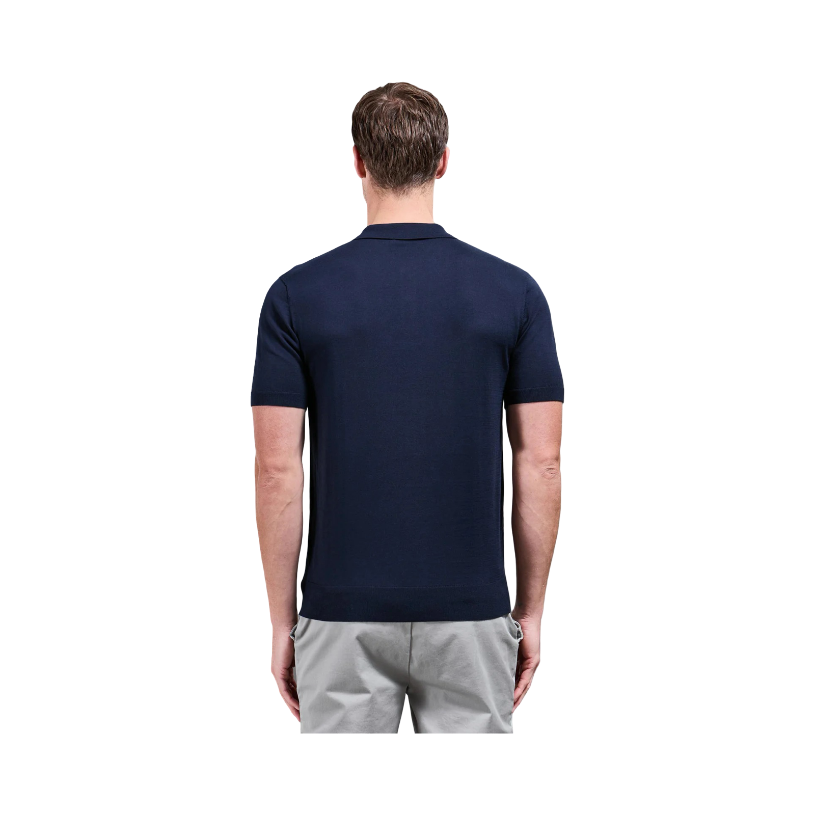 ARNE SHORT SLEEVE POLO SHIRT NAVY