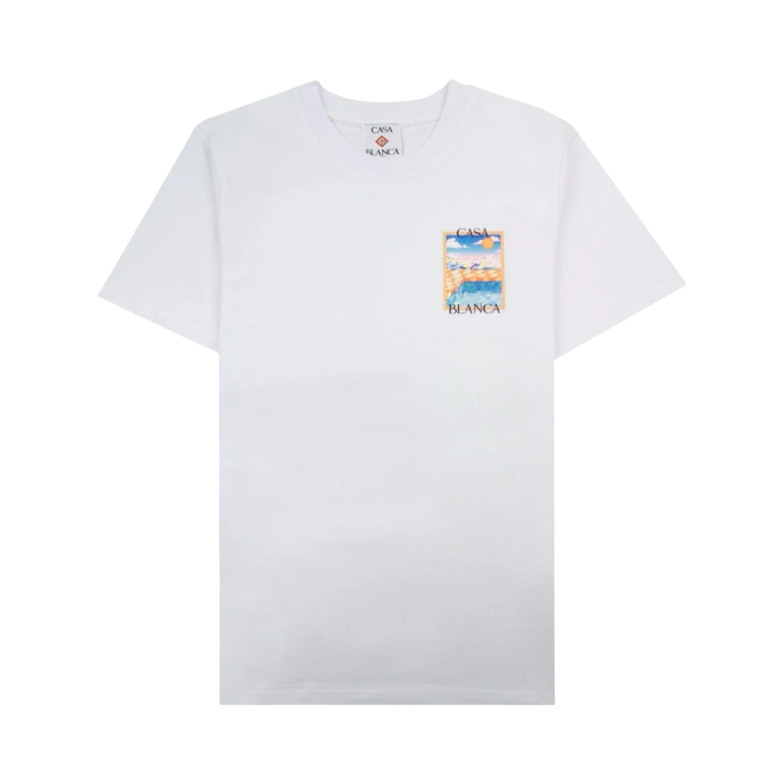 CASABLANCA PRINTED T-SHIRT
