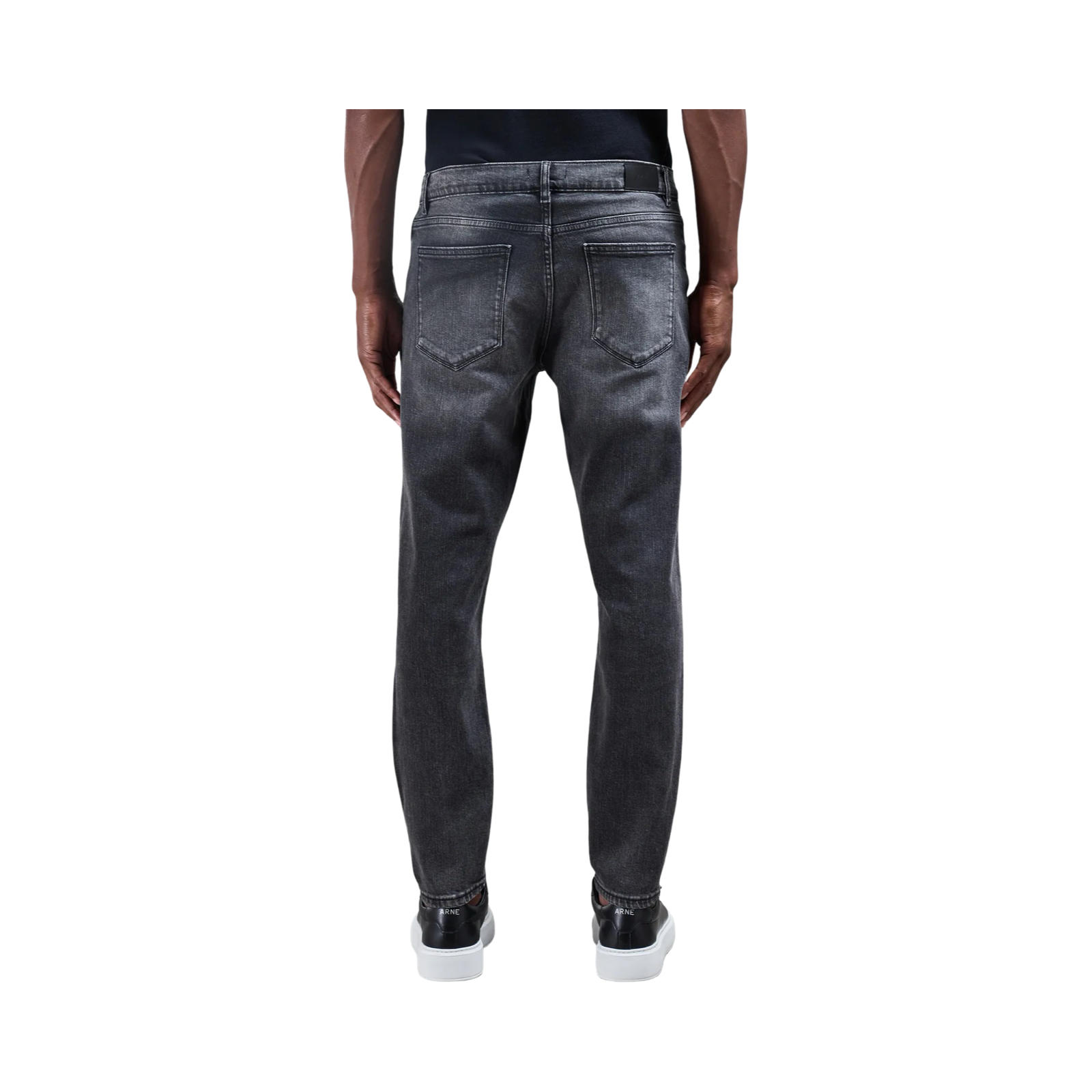 ARNE SLIM FIT DENIM JEANS GREY