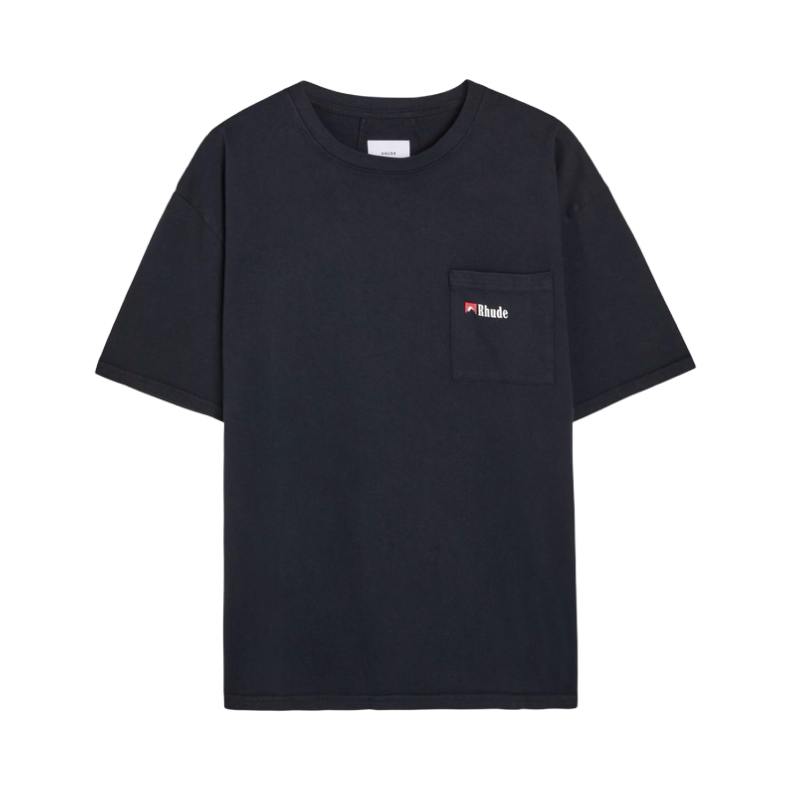 RHUDE MOONLIGHT WOLF LOGO-PRINTED COTTON T-SHIRT