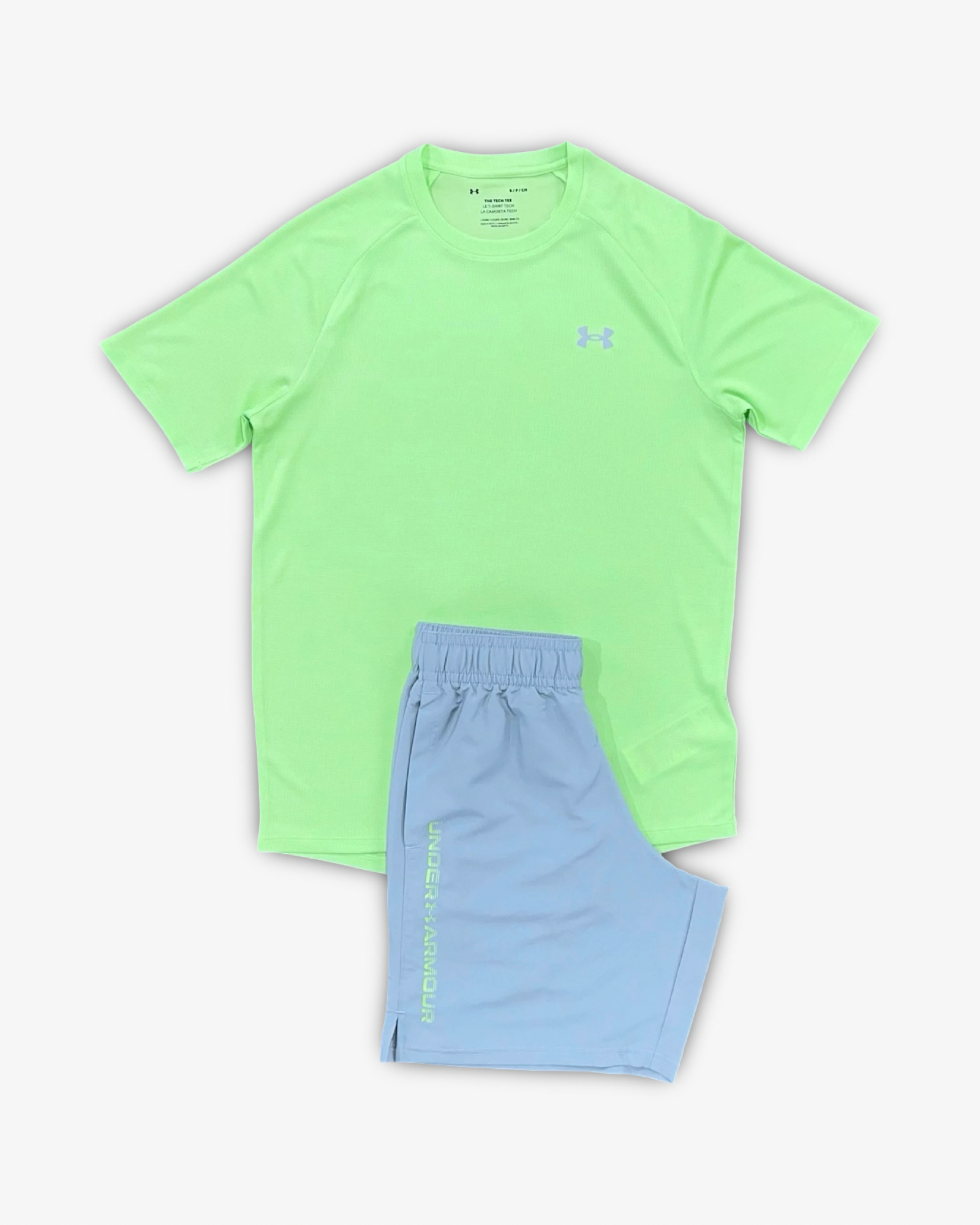 UNDER ARMOUR SET - LIME GREEN