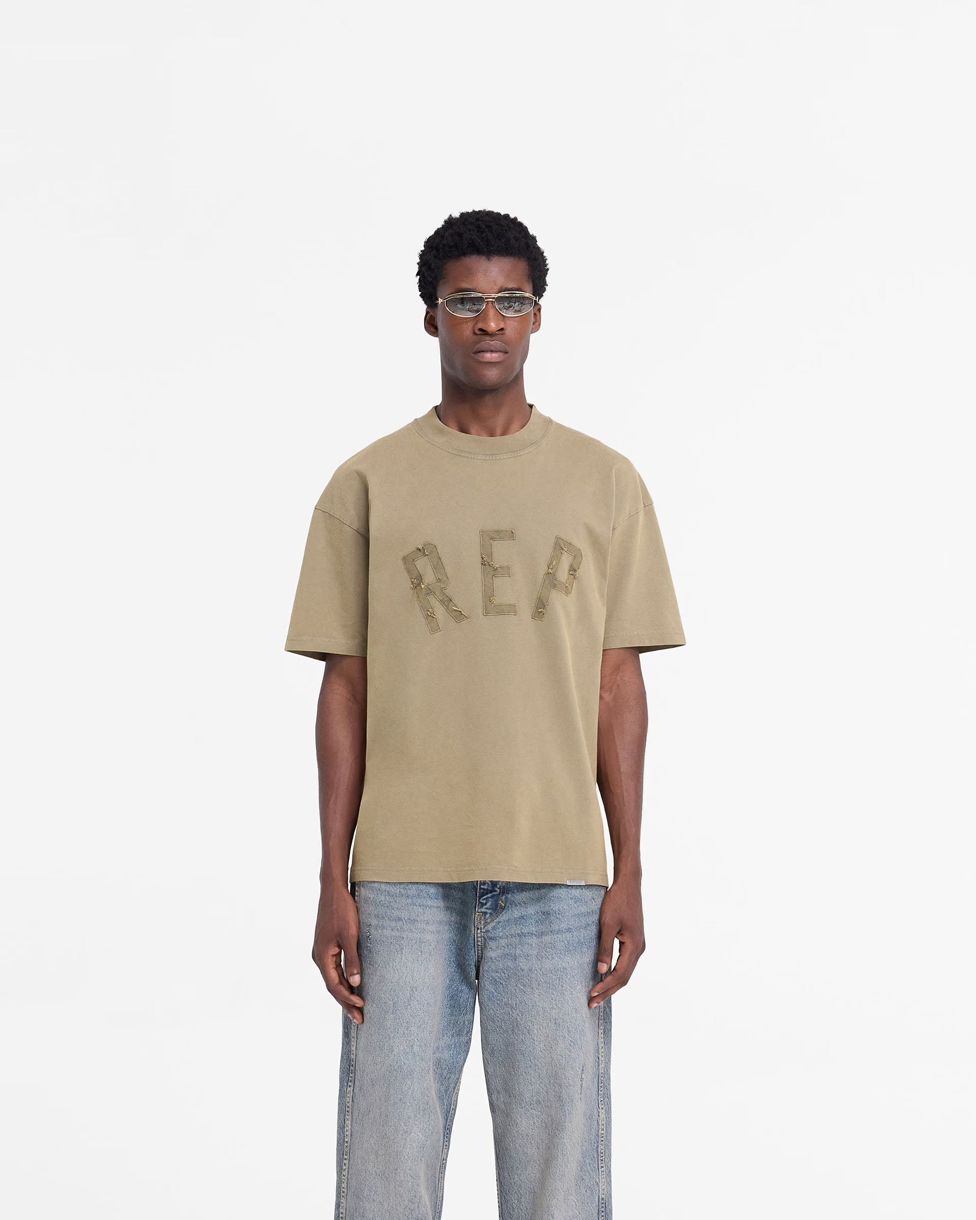 REPRESENT REP APPLIQUÉ T-SHIRT