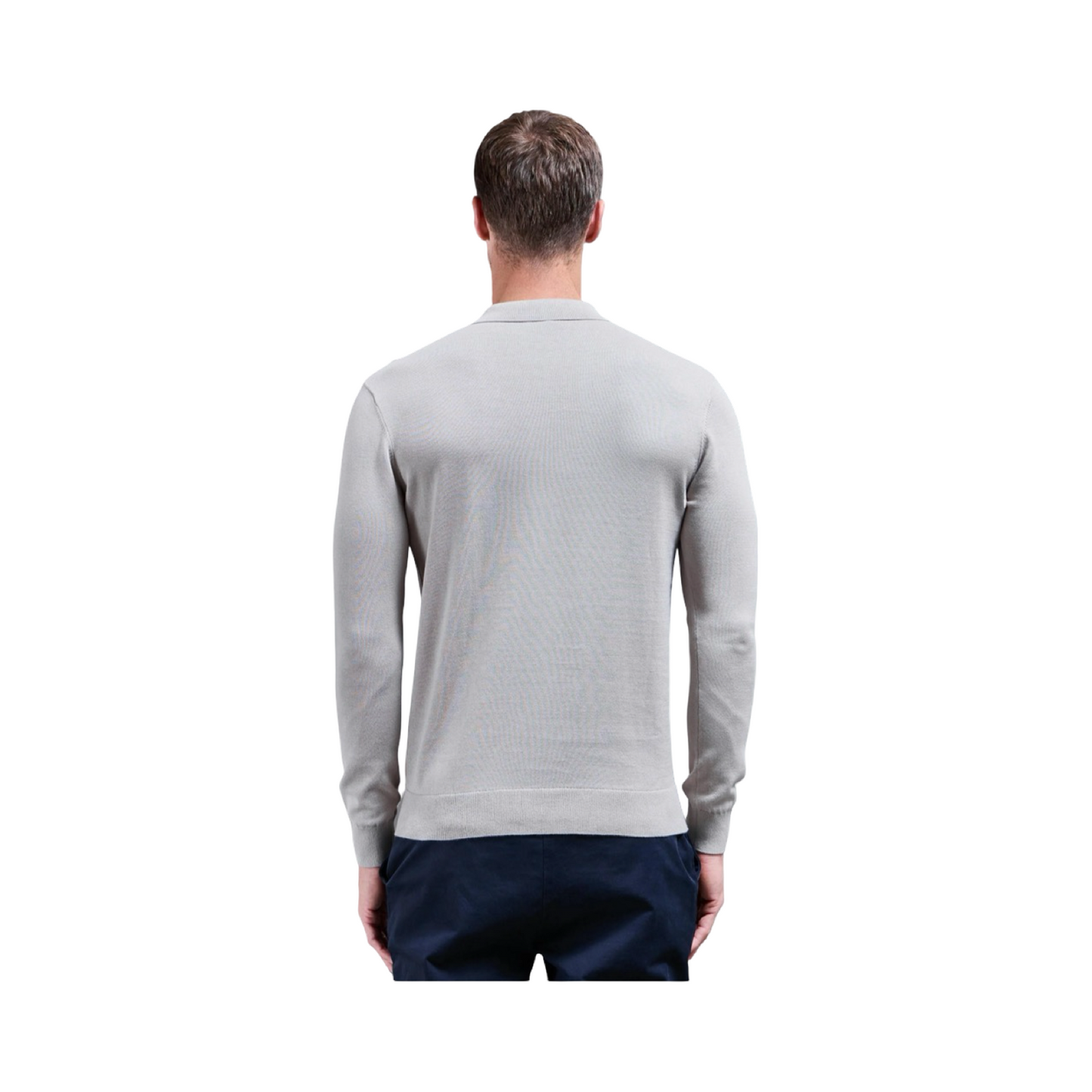 ARNE LONG SLEEVE ZIP POLO