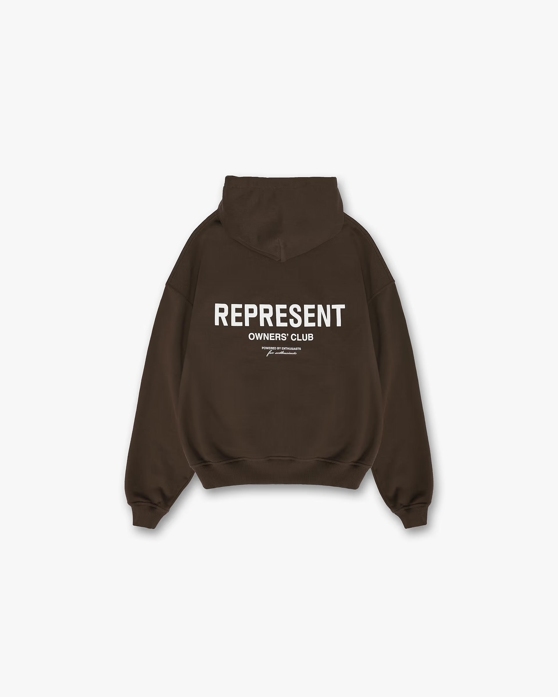 REPRESENT OWNERS CLUB HOODIE - BROWN